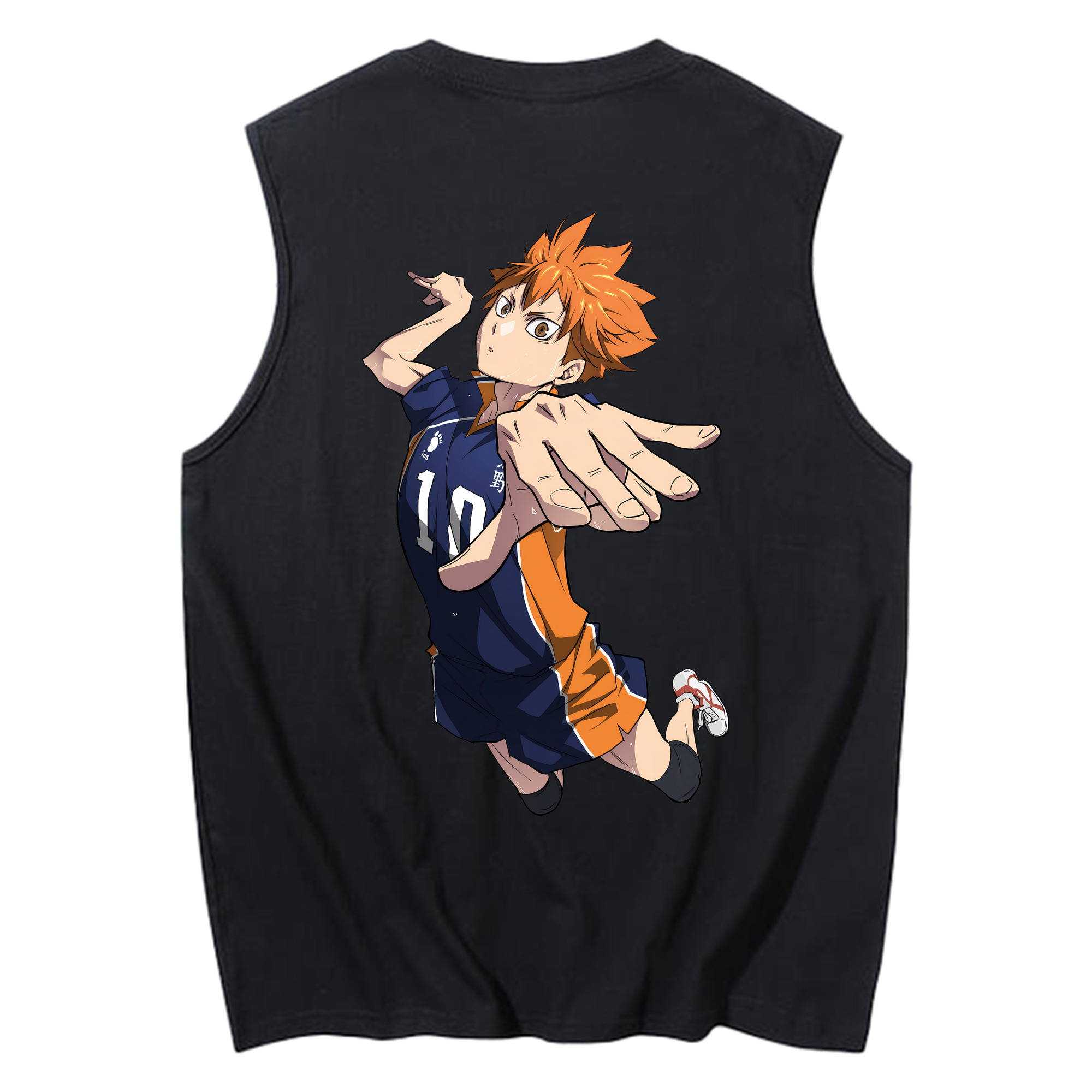 （画像用） ハイキュー!! Haikyu!! コットン100％タンクトップ（背面プリント）