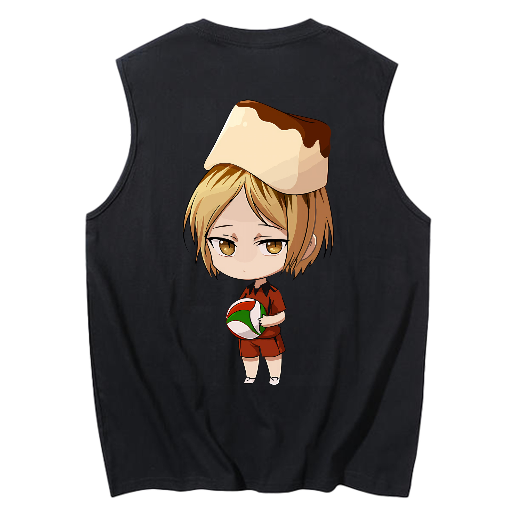 （画像用） ハイキュー!! Haikyu!! コットン100％タンクトップ（背面プリント）