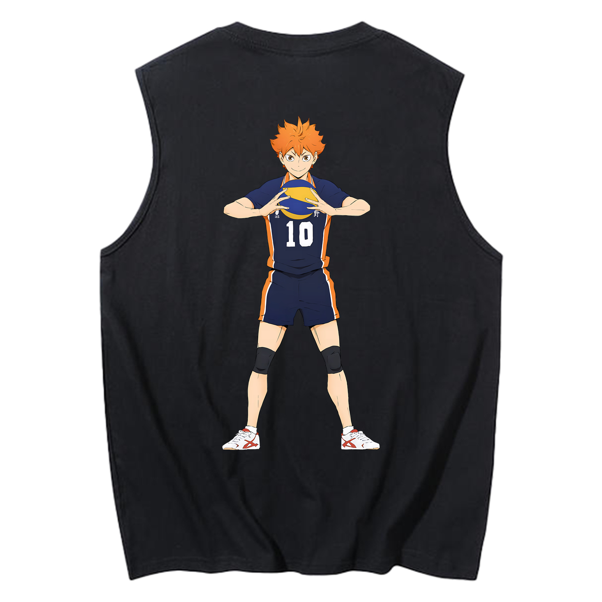 （画像用） ハイキュー!! Haikyu!! コットン100％タンクトップ（背面プリント）