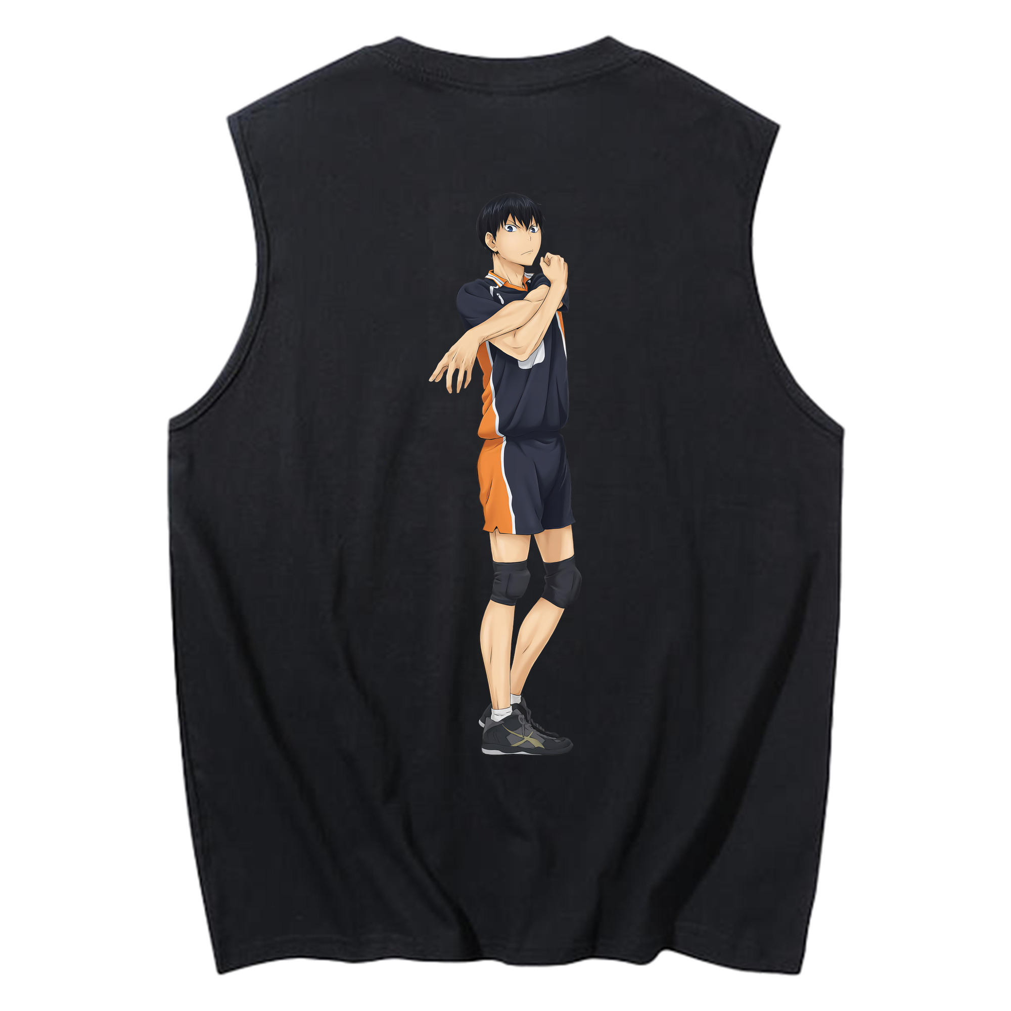 （画像用） ハイキュー!! Haikyu!! コットン100％タンクトップ（背面プリント）