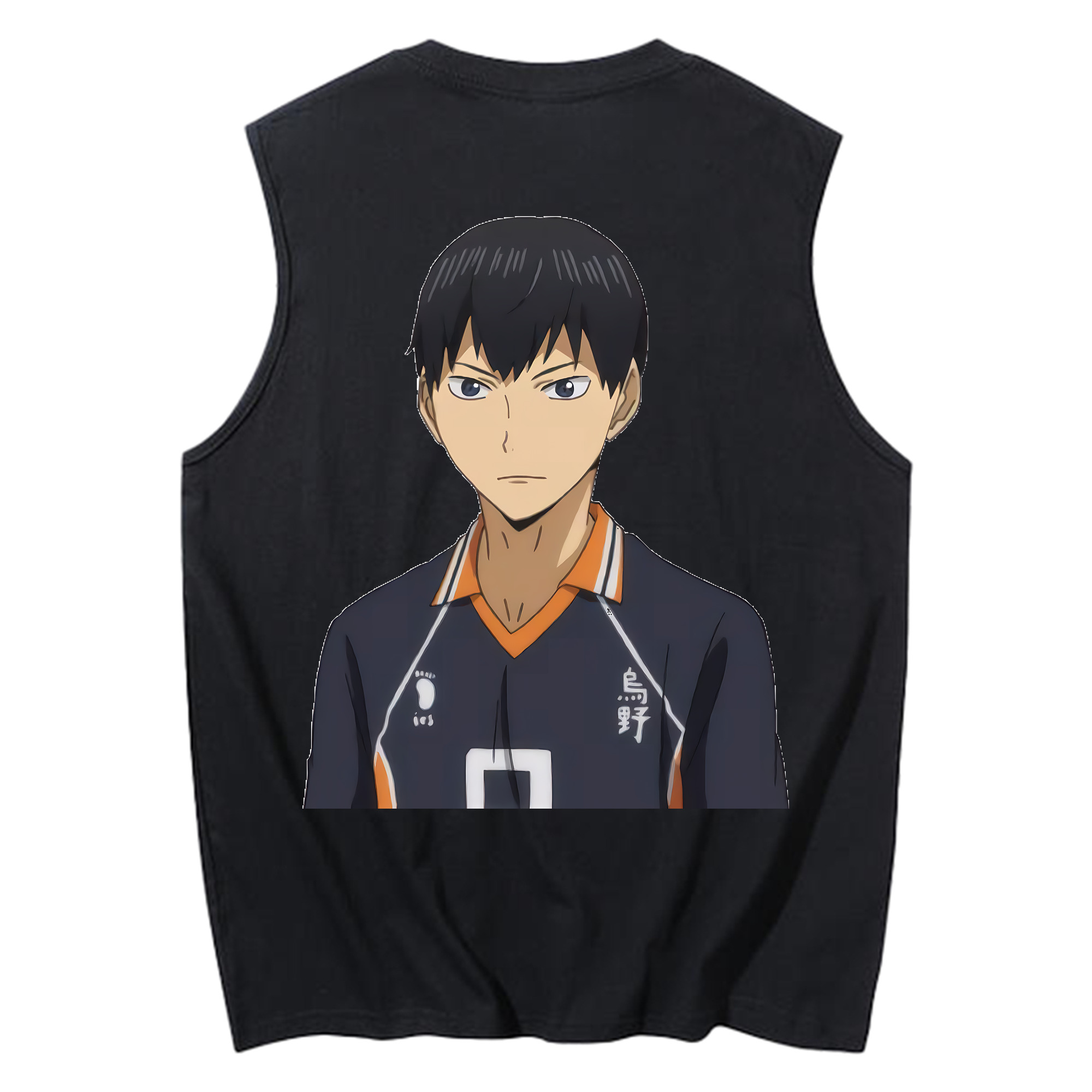 （画像用） ハイキュー!! Haikyu!! コットン100％タンクトップ（背面プリント）
