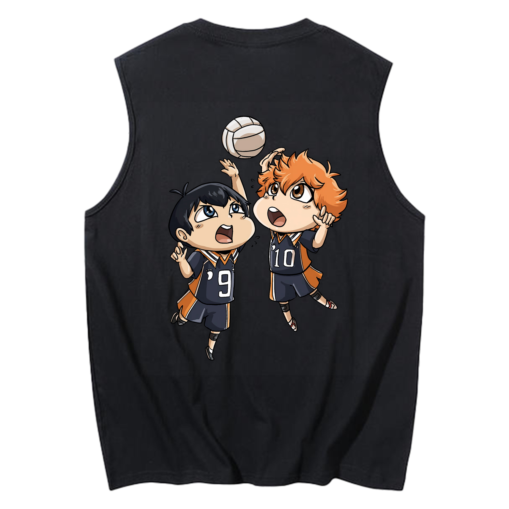 （画像用） ハイキュー!! Haikyu!! コットン100％タンクトップ（背面プリント）