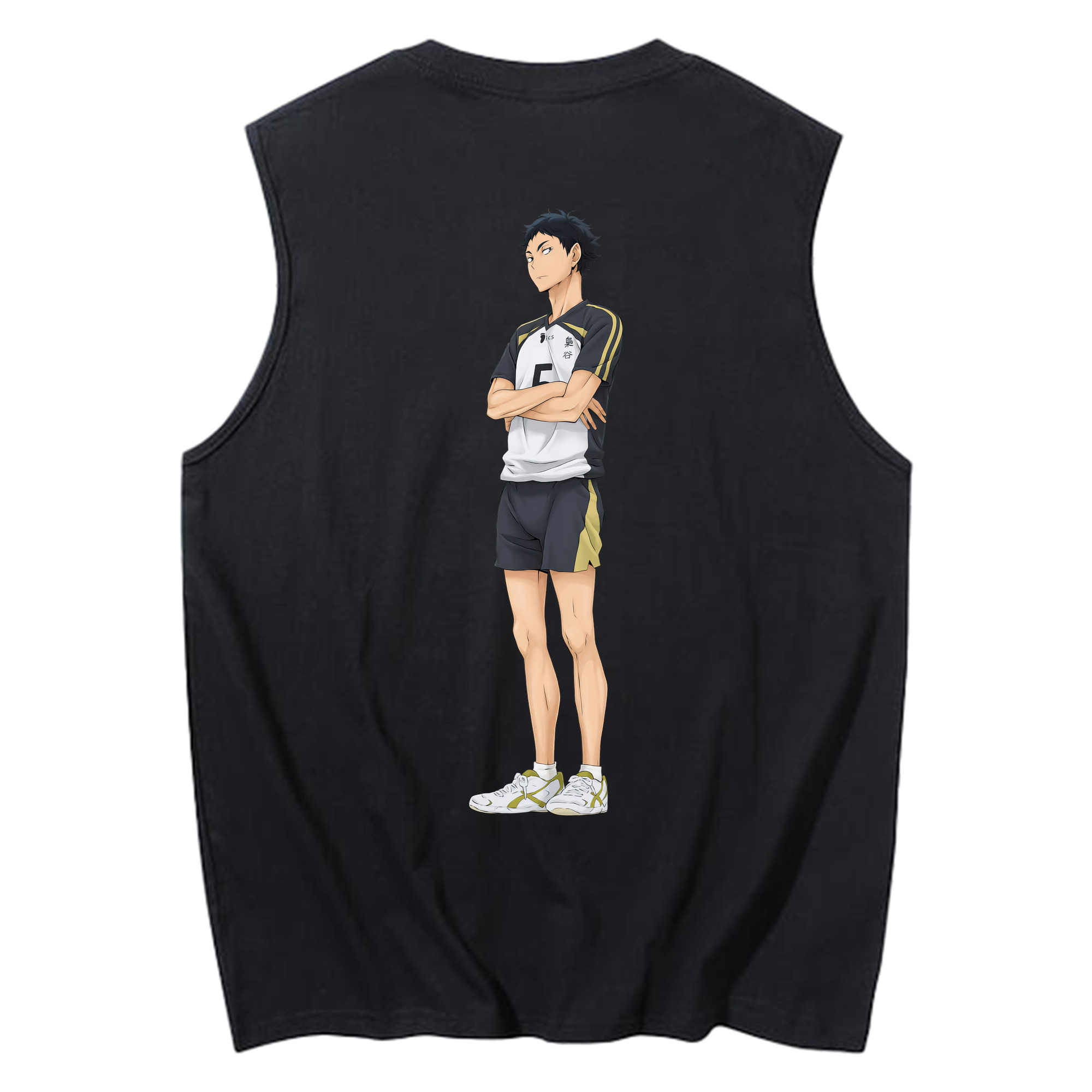（画像用） ハイキュー!! Haikyu!! コットン100％タンクトップ（背面プリント）