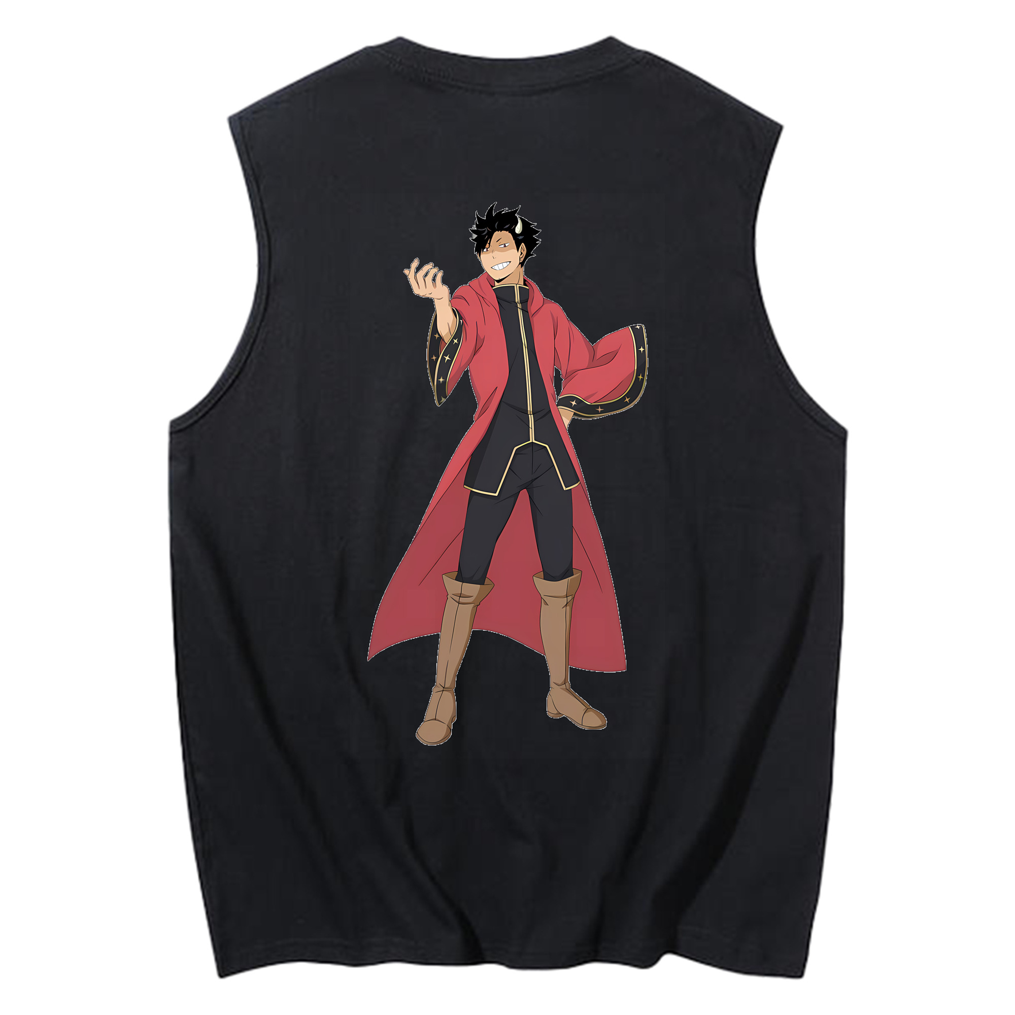 （画像用） ハイキュー!! Haikyu!! コットン100％タンクトップ（背面プリント）