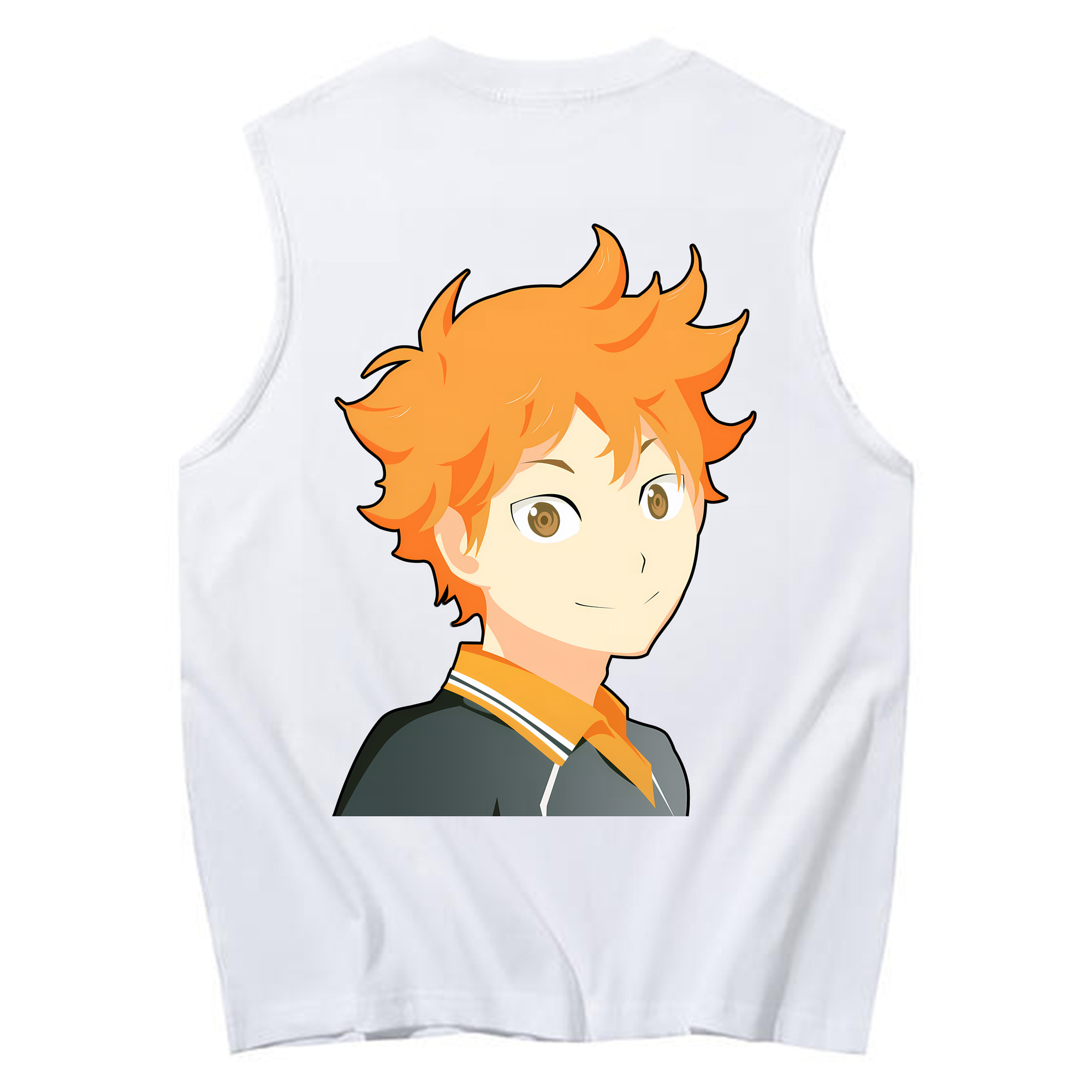 （画像用） ハイキュー!! Haikyu!! コットン100％タンクトップ（背面プリント）
