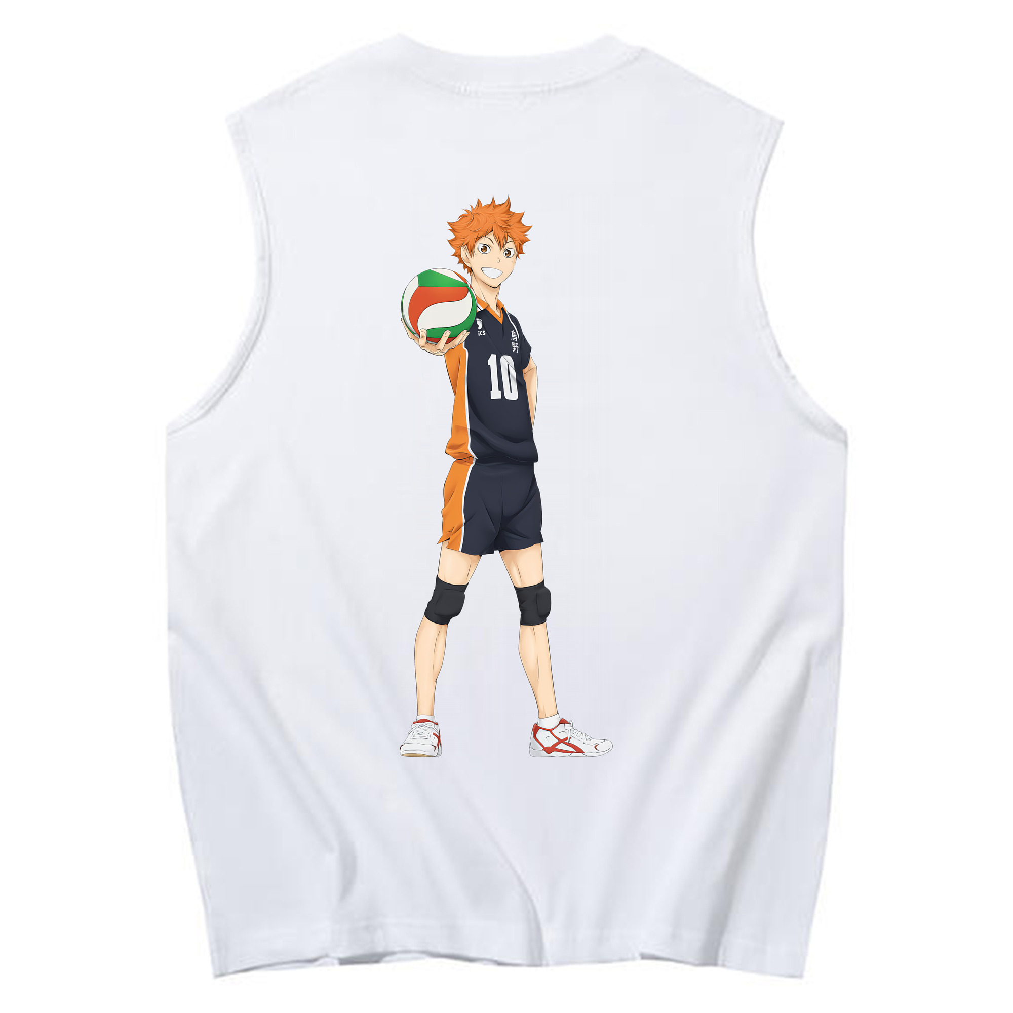 （画像用） ハイキュー!! Haikyu!! コットン100％タンクトップ（背面プリント）