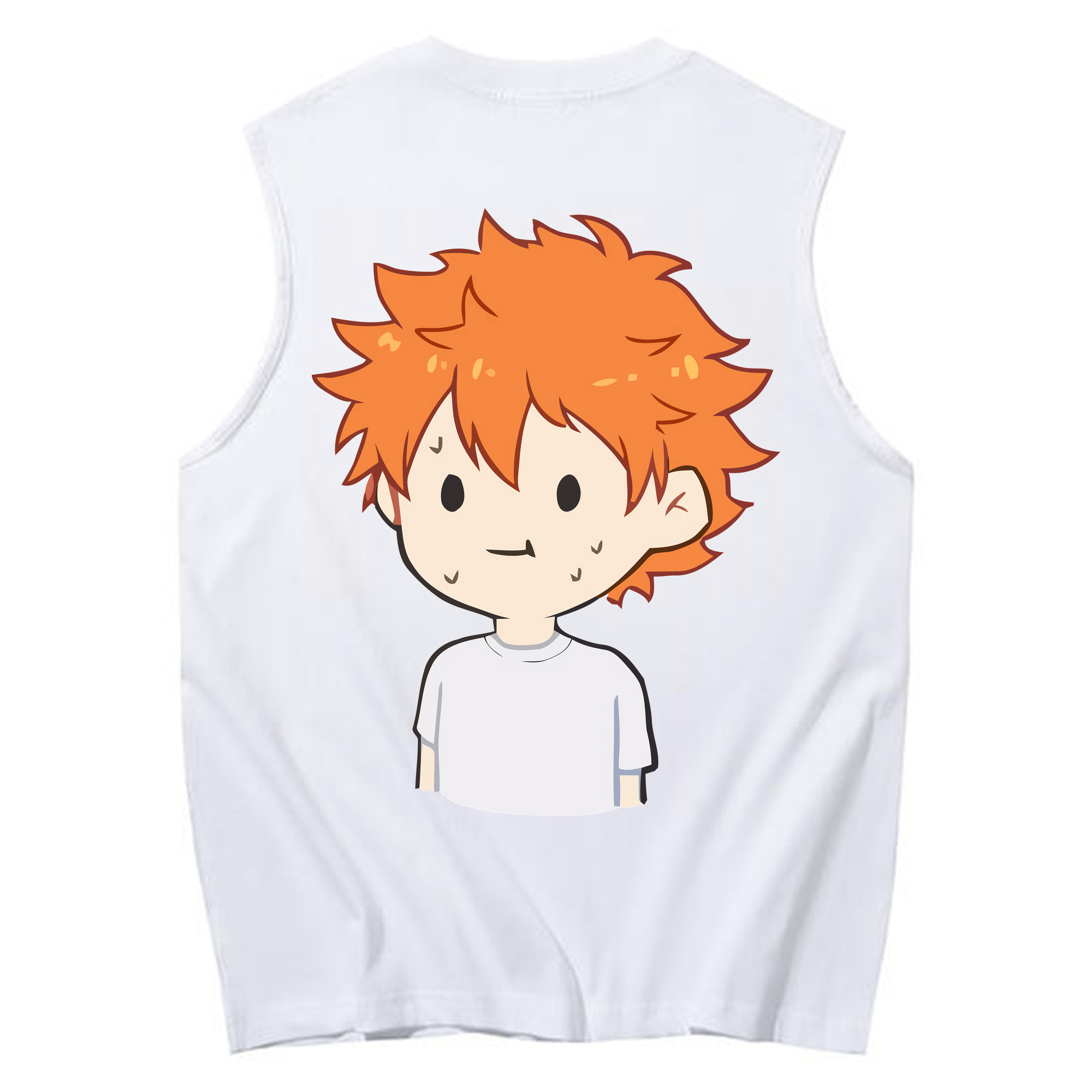 （画像用） ハイキュー!! Haikyu!! コットン100％タンクトップ（背面プリント）