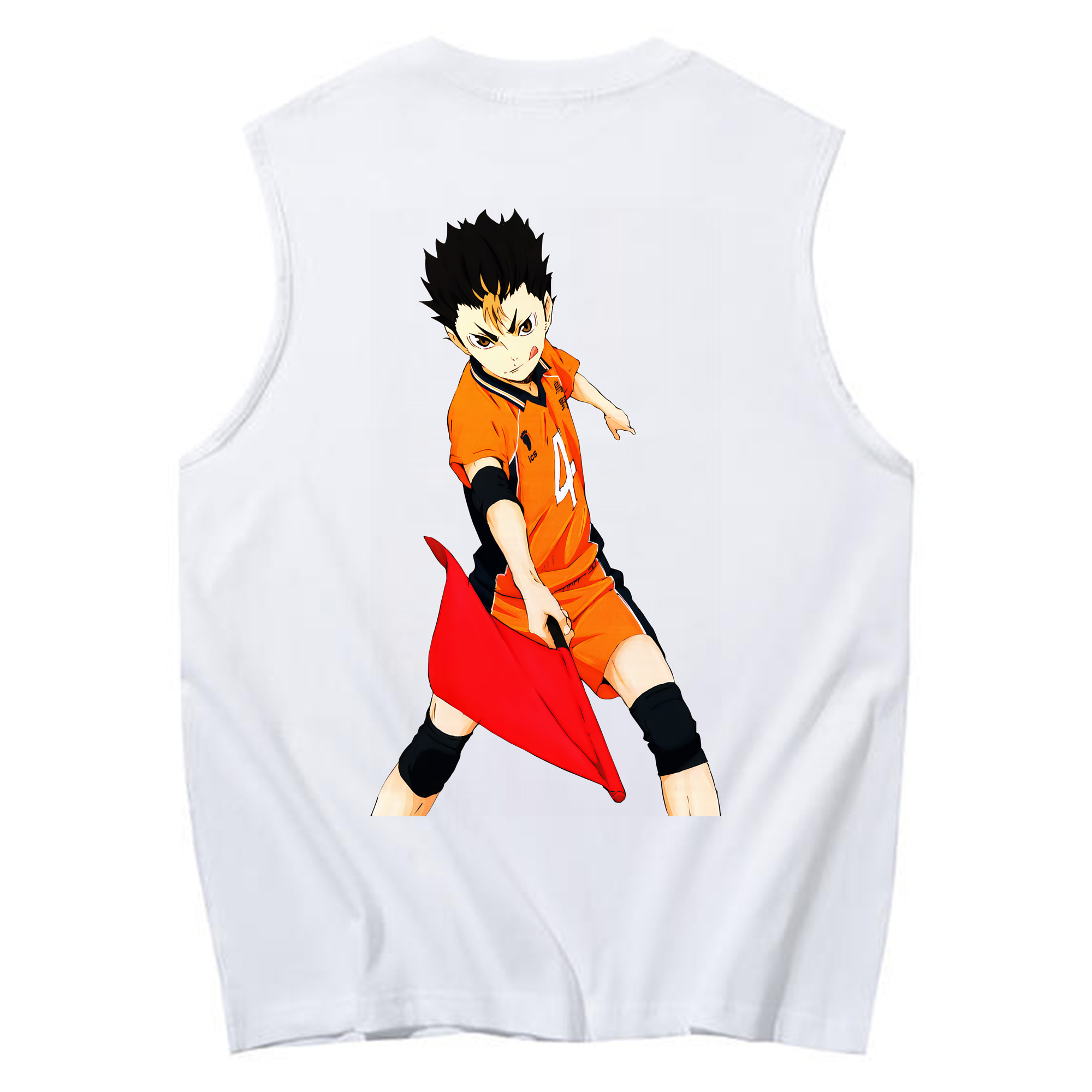 （画像用） ハイキュー!! Haikyu!! コットン100％タンクトップ（背面プリント）