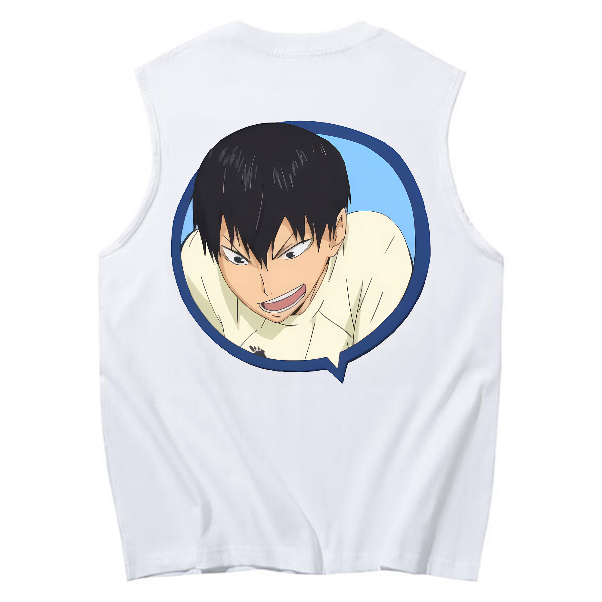 （画像用） ハイキュー!! Haikyu!! コットン100％タンクトップ（背面プリント）