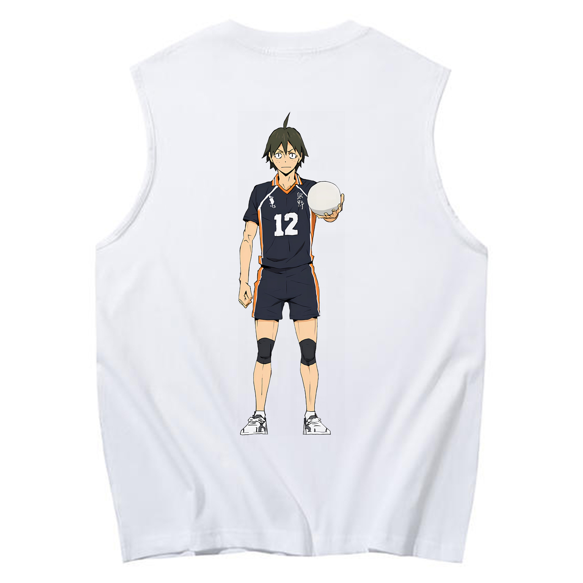 （画像用） ハイキュー!! Haikyu!! コットン100％タンクトップ（背面プリント）