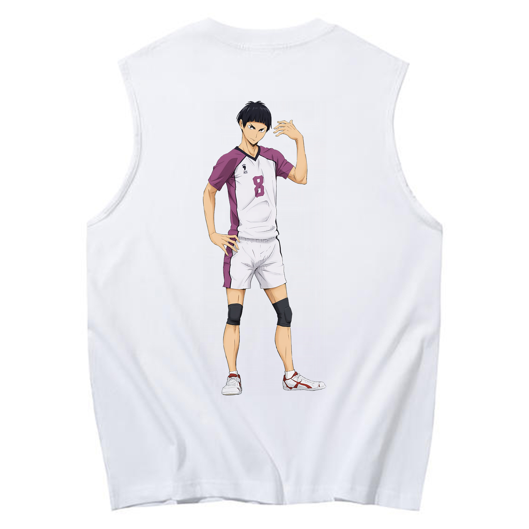 （画像用） ハイキュー!! Haikyu!! コットン100％タンクトップ（背面プリント）