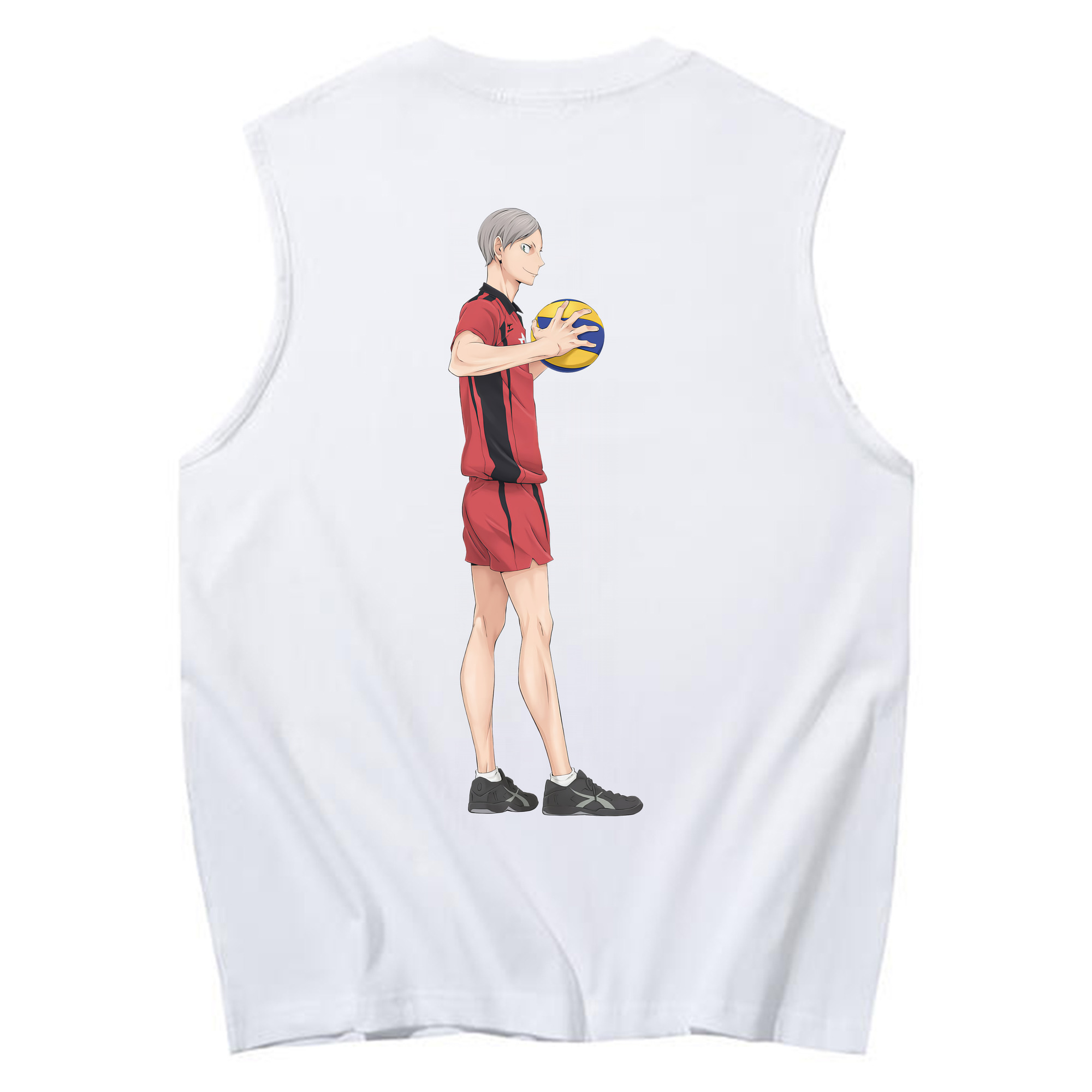 （画像用） ハイキュー!! Haikyu!! コットン100％タンクトップ（背面プリント）