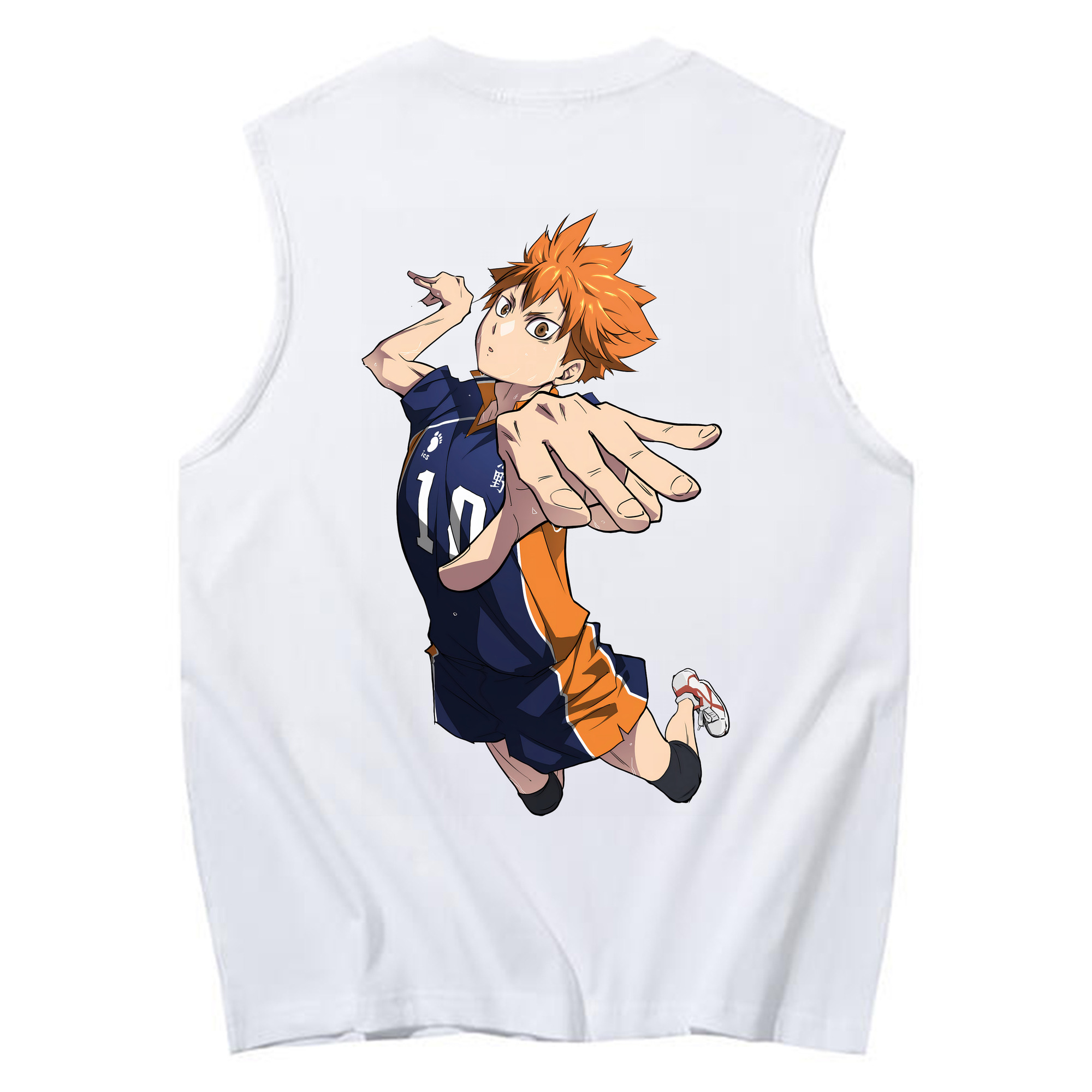 （画像用） ハイキュー!! Haikyu!! コットン100％タンクトップ（背面プリント）