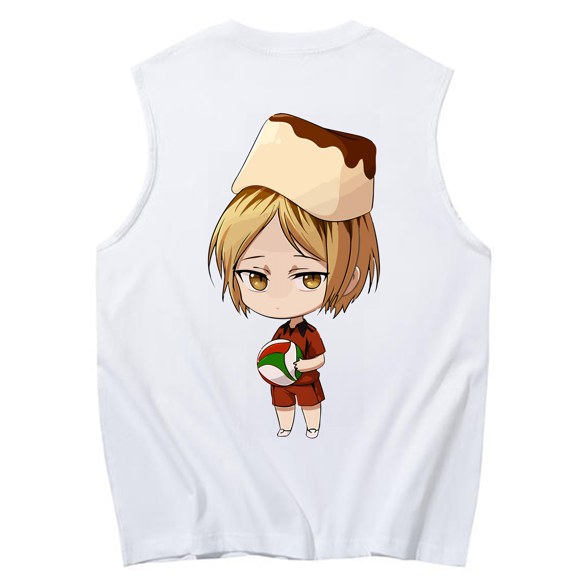 （画像用） ハイキュー!! Haikyu!! コットン100％タンクトップ（背面プリント）