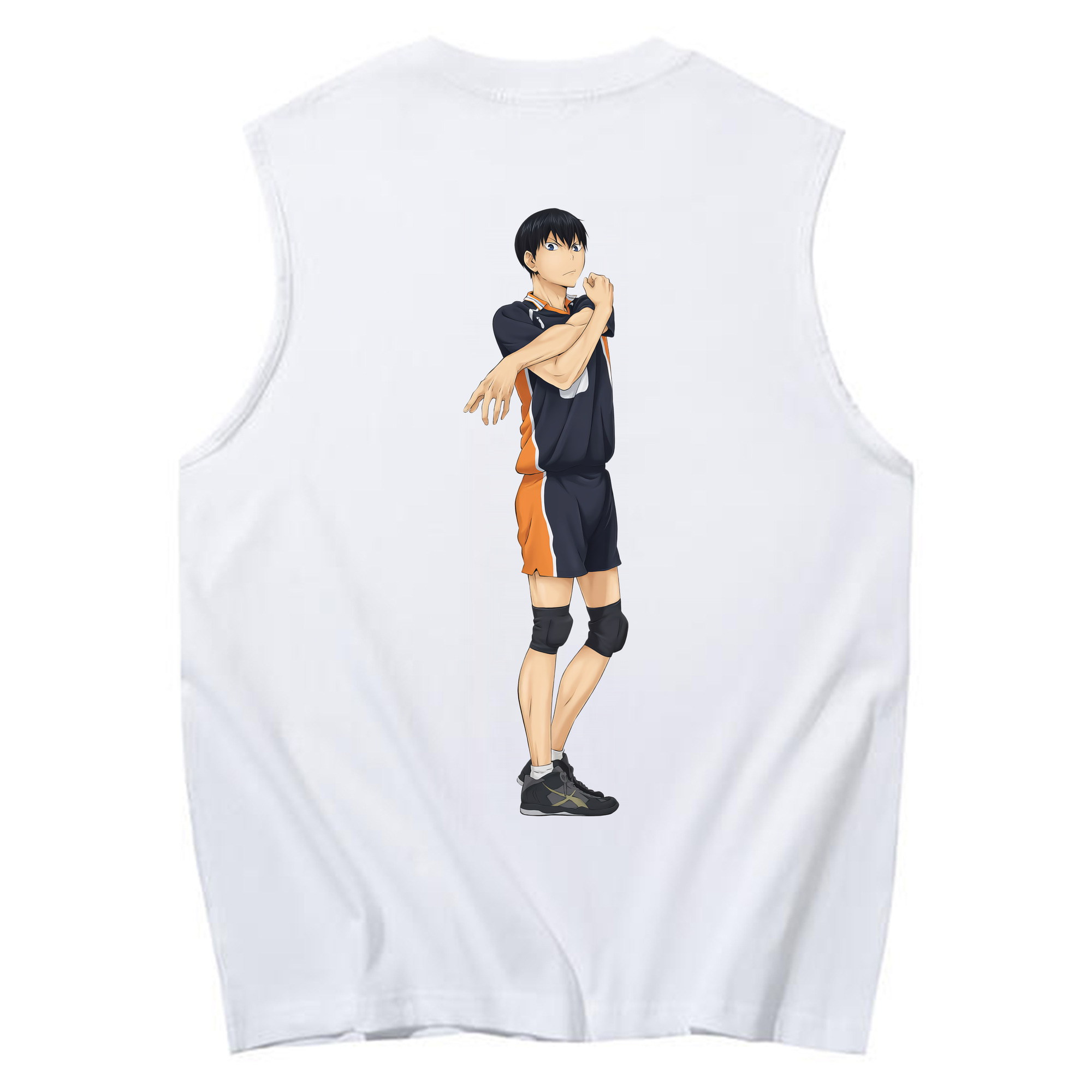 （画像用） ハイキュー!! Haikyu!! コットン100％タンクトップ（背面プリント）