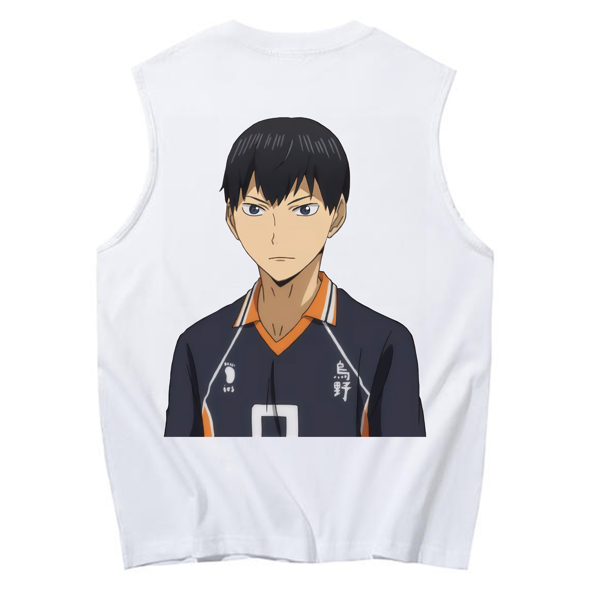 （画像用） ハイキュー!! Haikyu!! コットン100％タンクトップ（背面プリント）