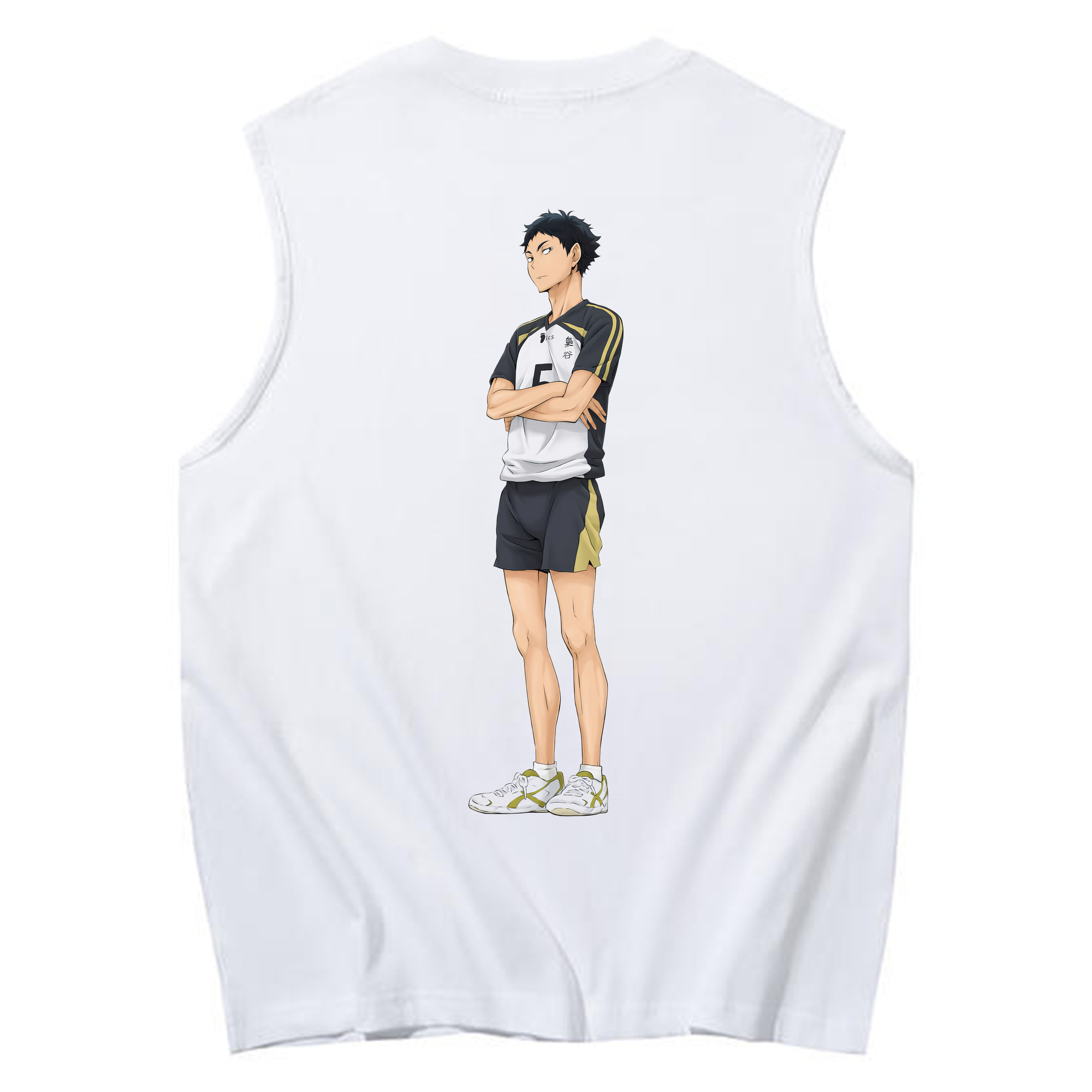 （画像用） ハイキュー!! Haikyu!! コットン100％タンクトップ（背面プリント）