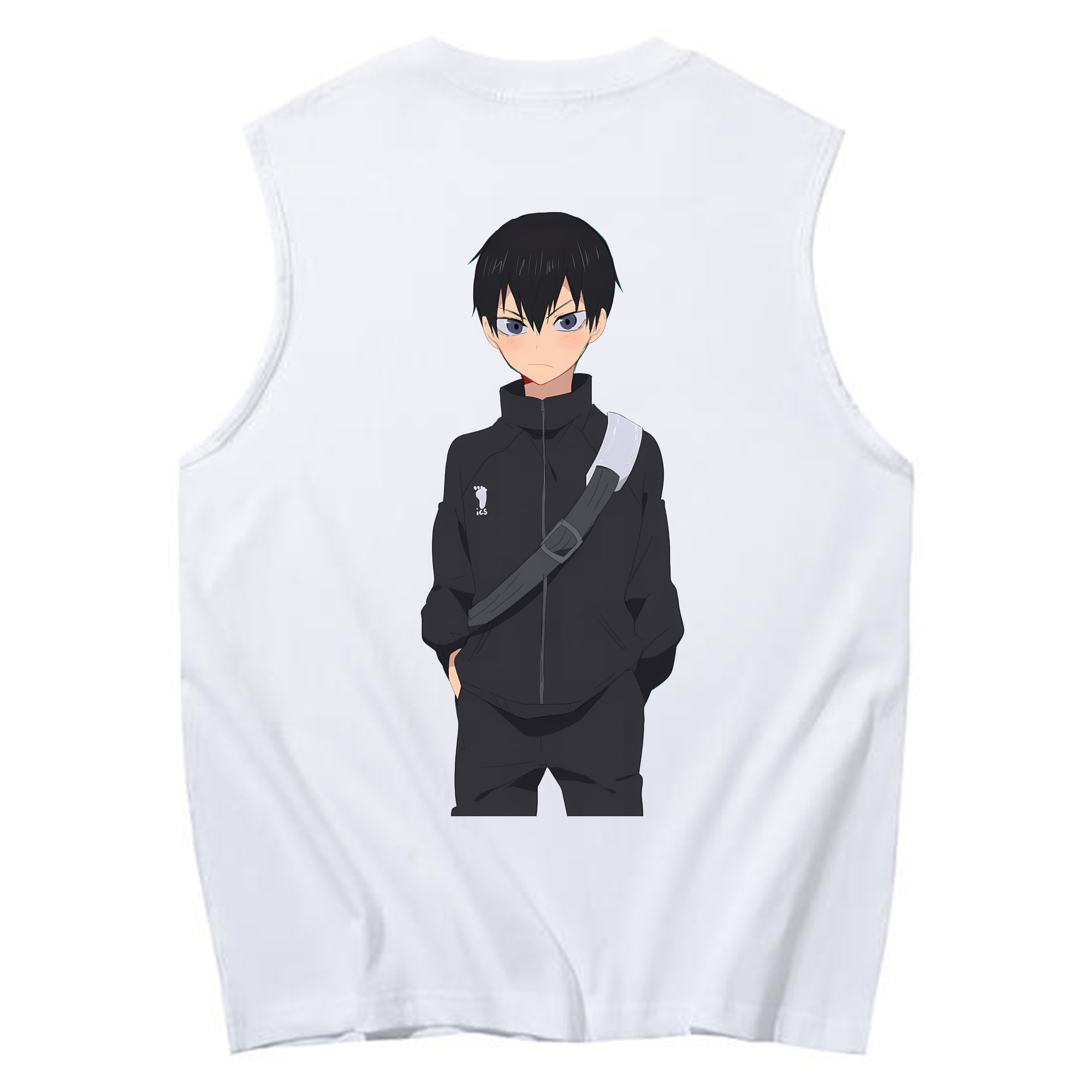 （画像用） ハイキュー!! Haikyu!! コットン100％タンクトップ（背面プリント）