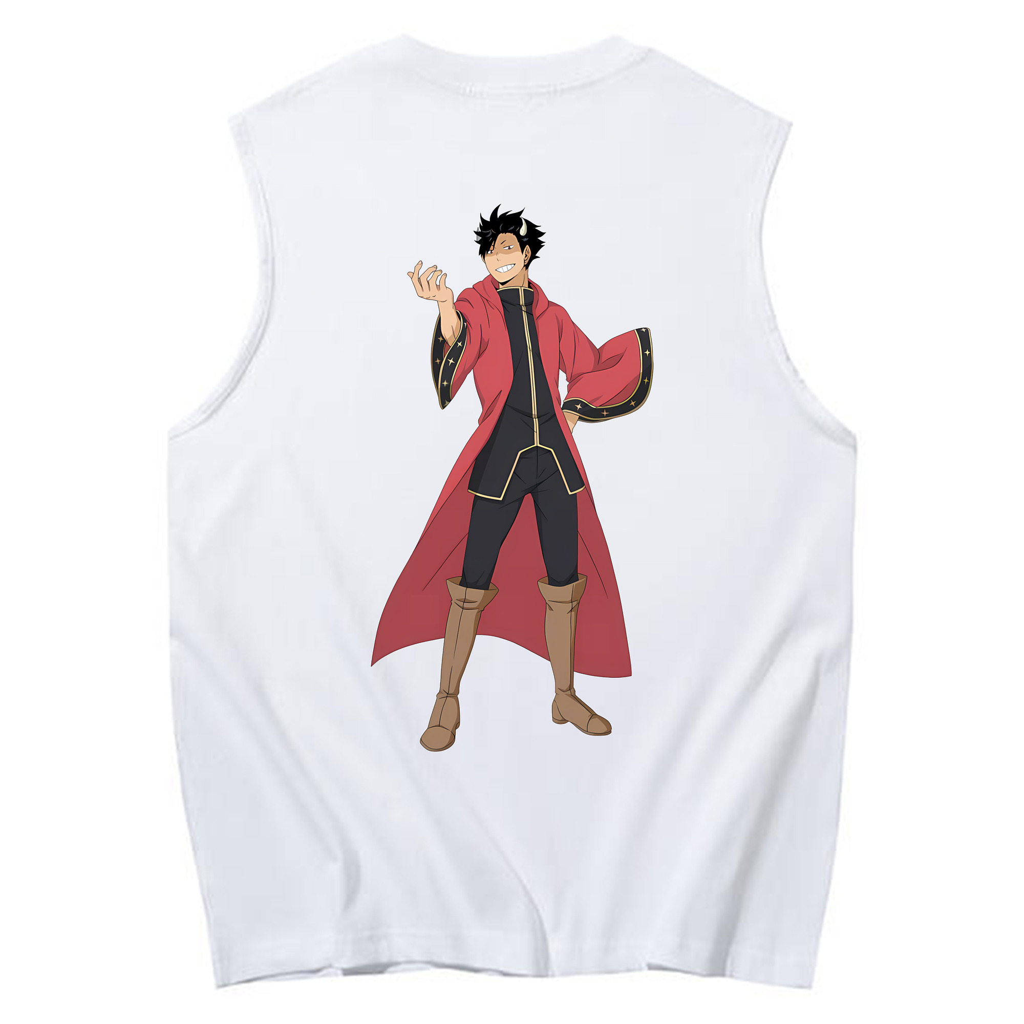 （画像用） ハイキュー!! Haikyu!! コットン100％タンクトップ（背面プリント）
