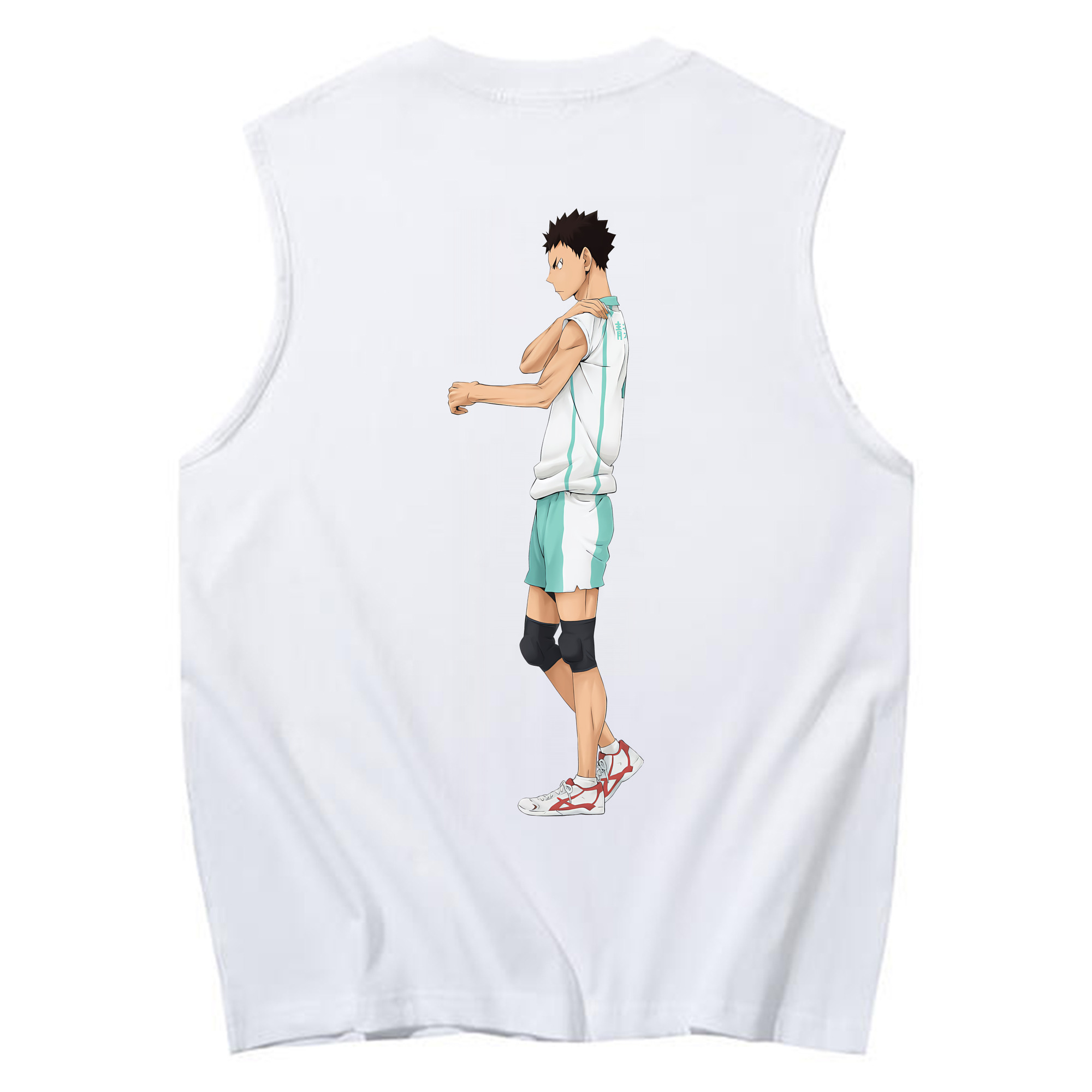 （画像用） ハイキュー!! Haikyu!! コットン100％タンクトップ（背面プリント）