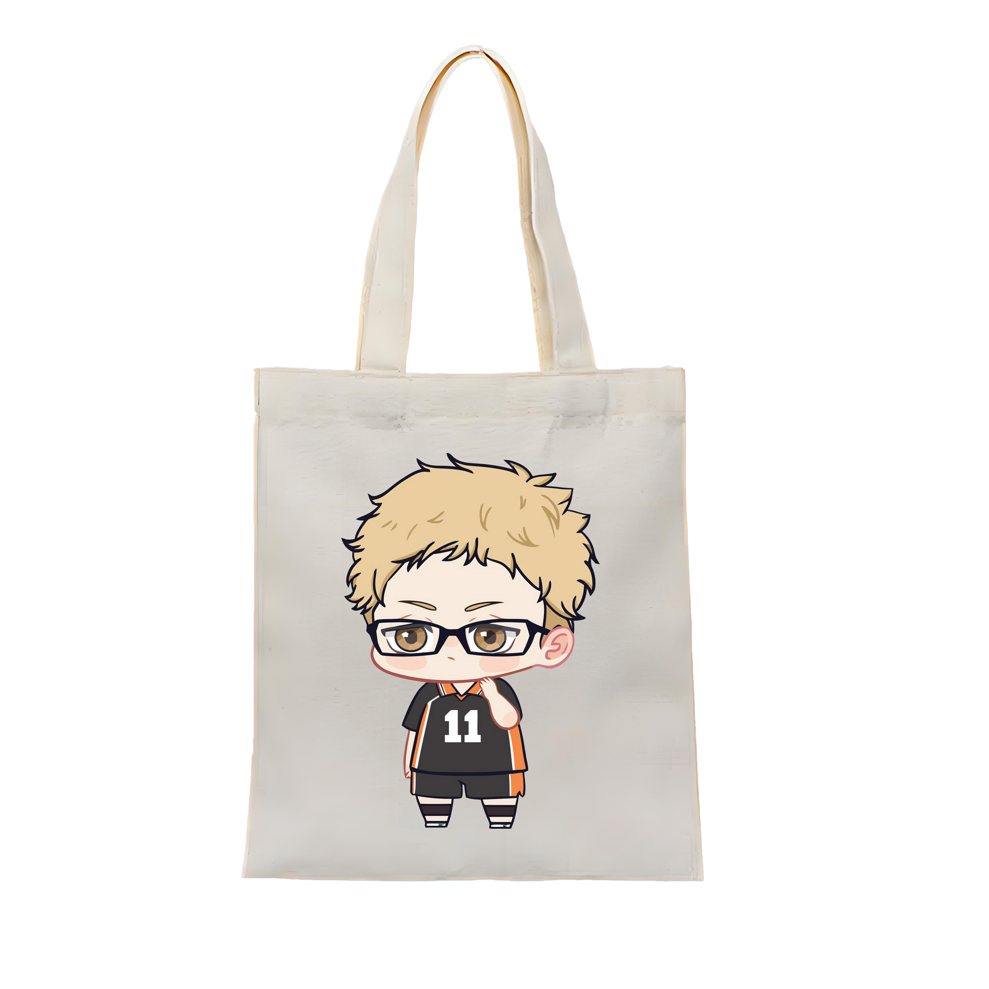 （画像用） ハイキュー!! Haikyu!! 縦型キャンバス生地手提げバッグ　トートバッグ