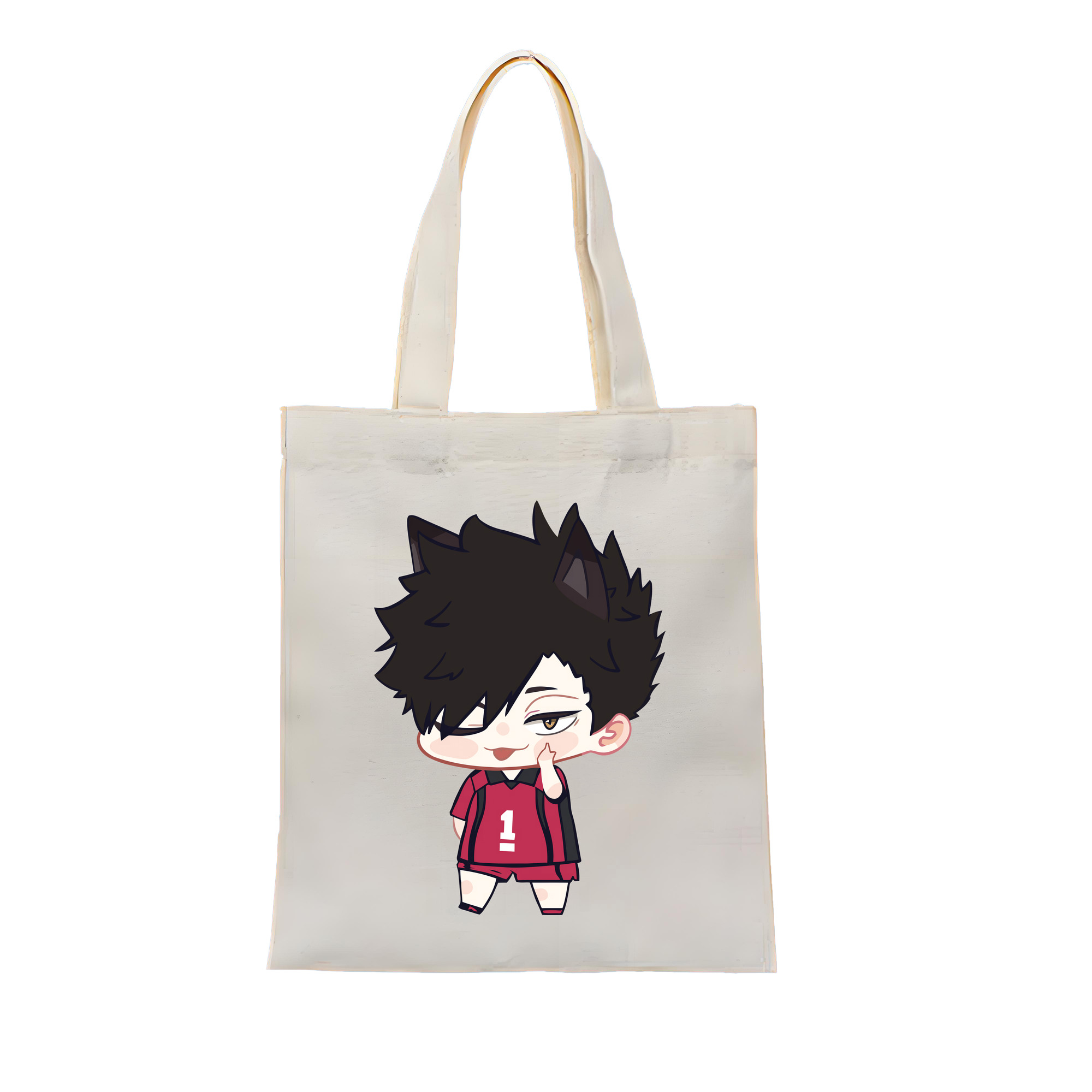 （画像用） ハイキュー!! Haikyu!! 縦型キャンバス生地手提げバッグ　トートバッグ