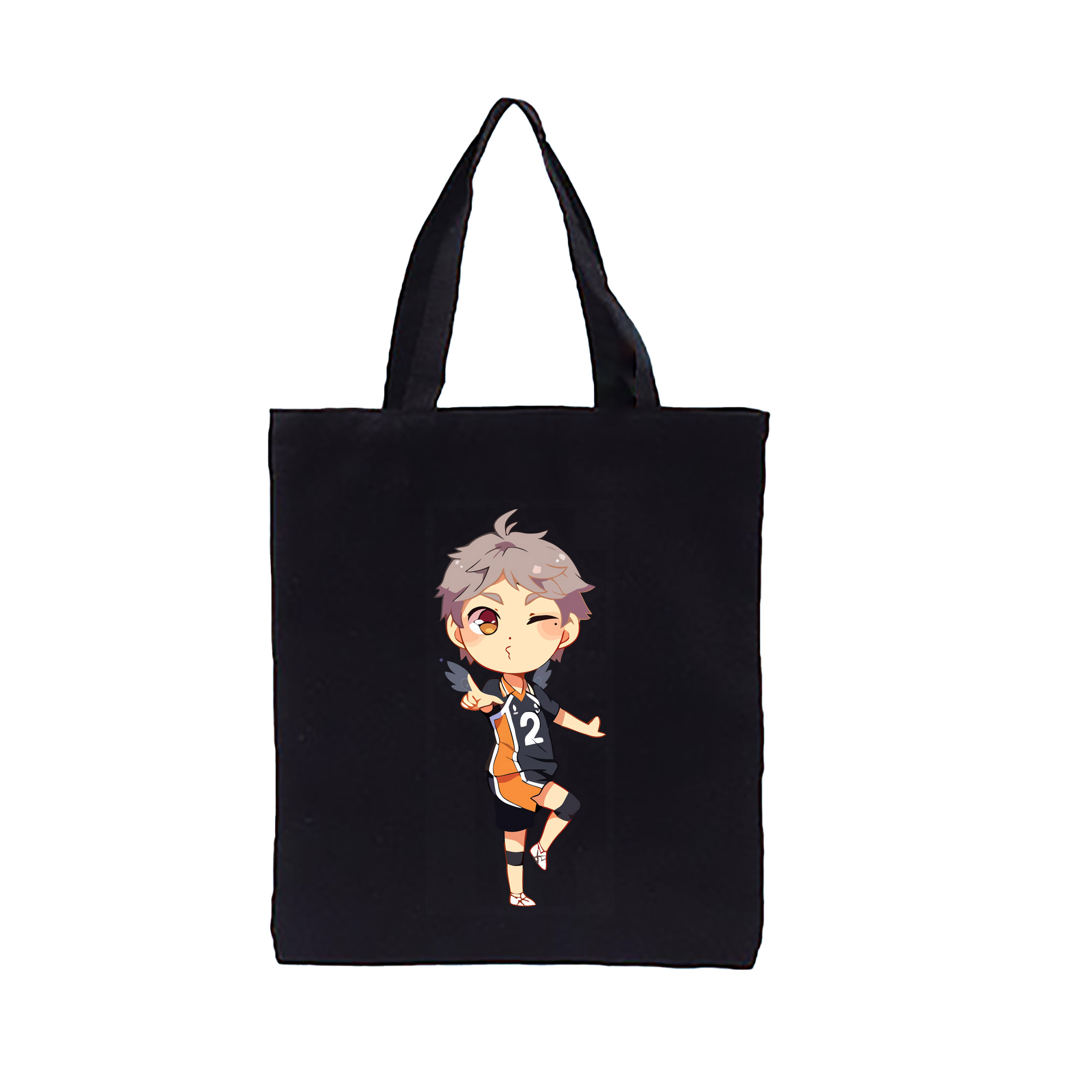 （画像用） ハイキュー!! Haikyu!! 縦型キャンバス生地手提げバッグ　トートバッグ