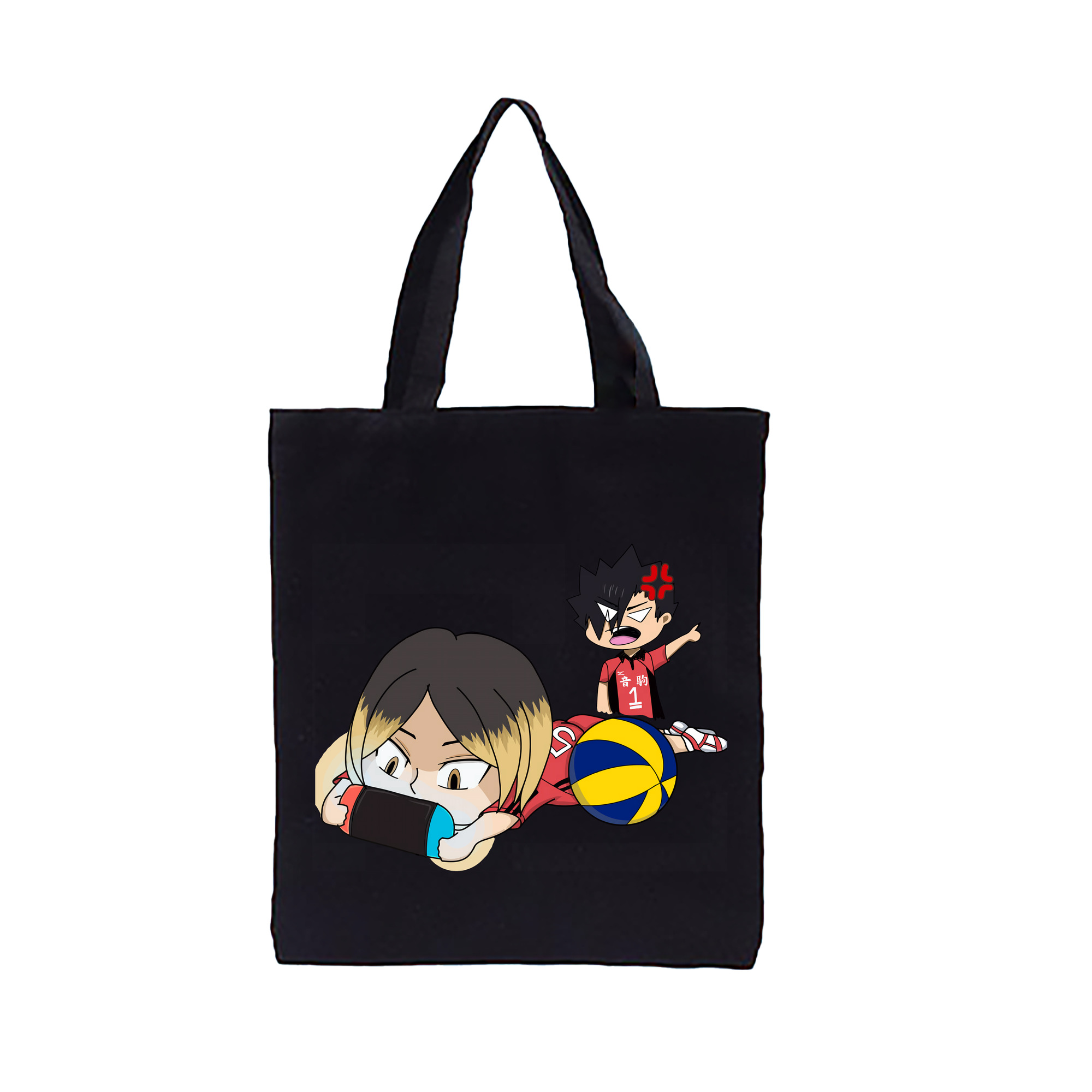 （画像用） ハイキュー!! Haikyu!! 縦型キャンバス生地手提げバッグ　トートバッグ