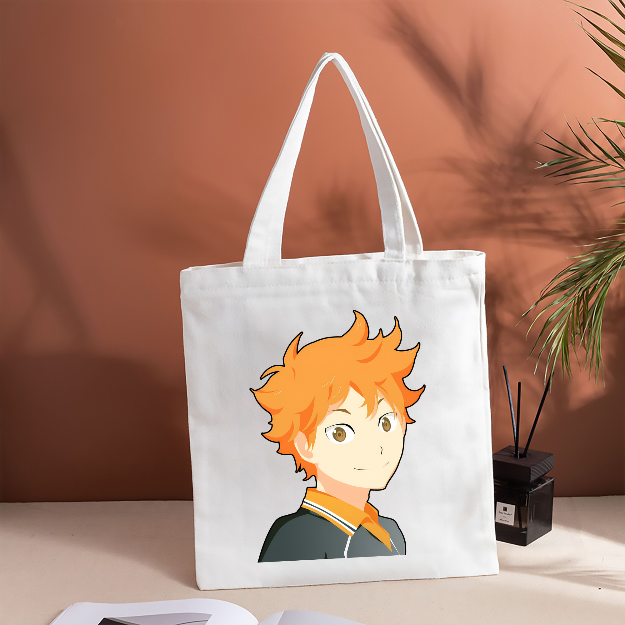 ハイキュー!! Haikyu!! 縦型キャンバス生地手提げバッグ　トートバッグ