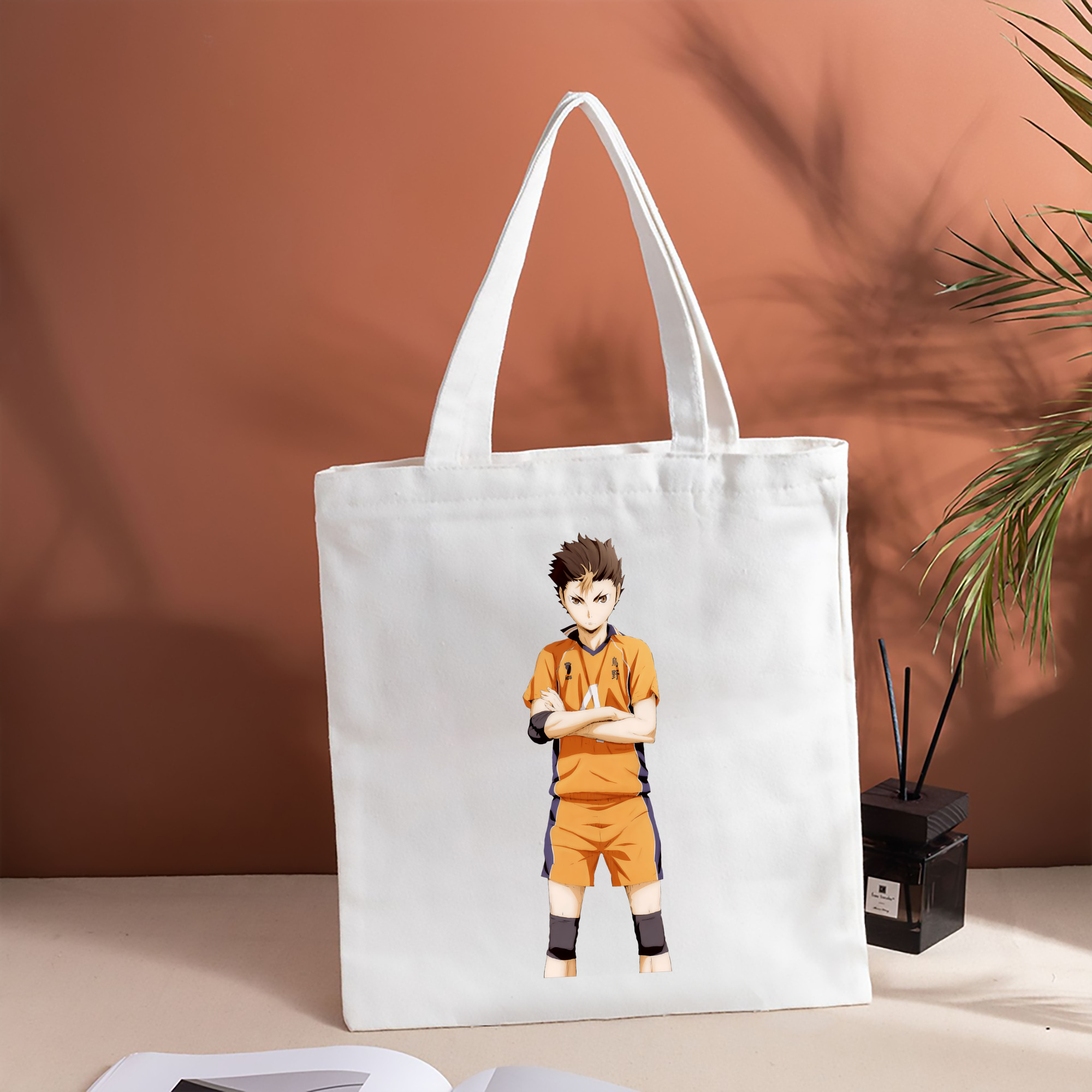 ハイキュー!! Haikyu!! 縦型キャンバス生地手提げバッグ　トートバッグ