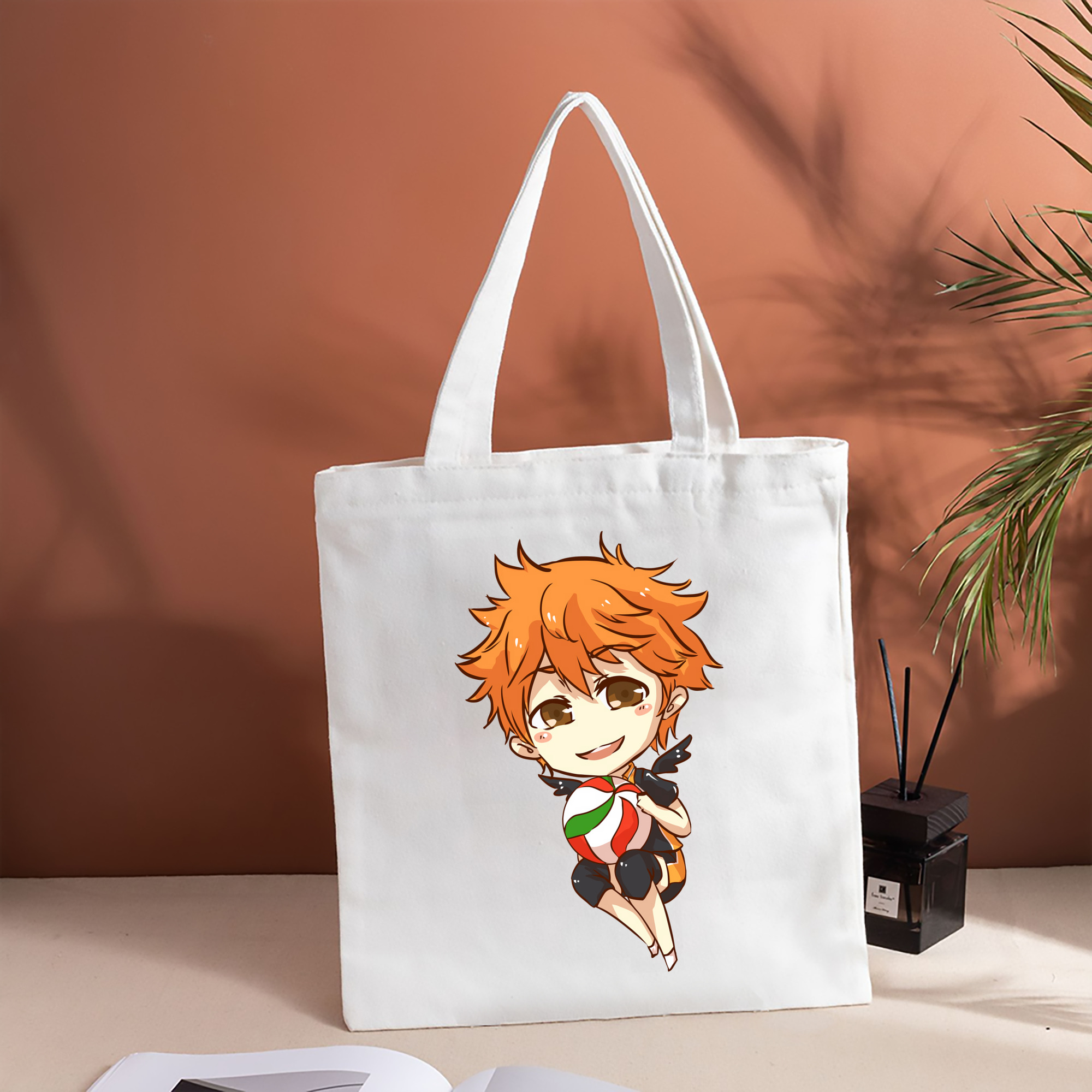 ハイキュー!! Haikyu!! 縦型キャンバス生地手提げバッグ　トートバッグ