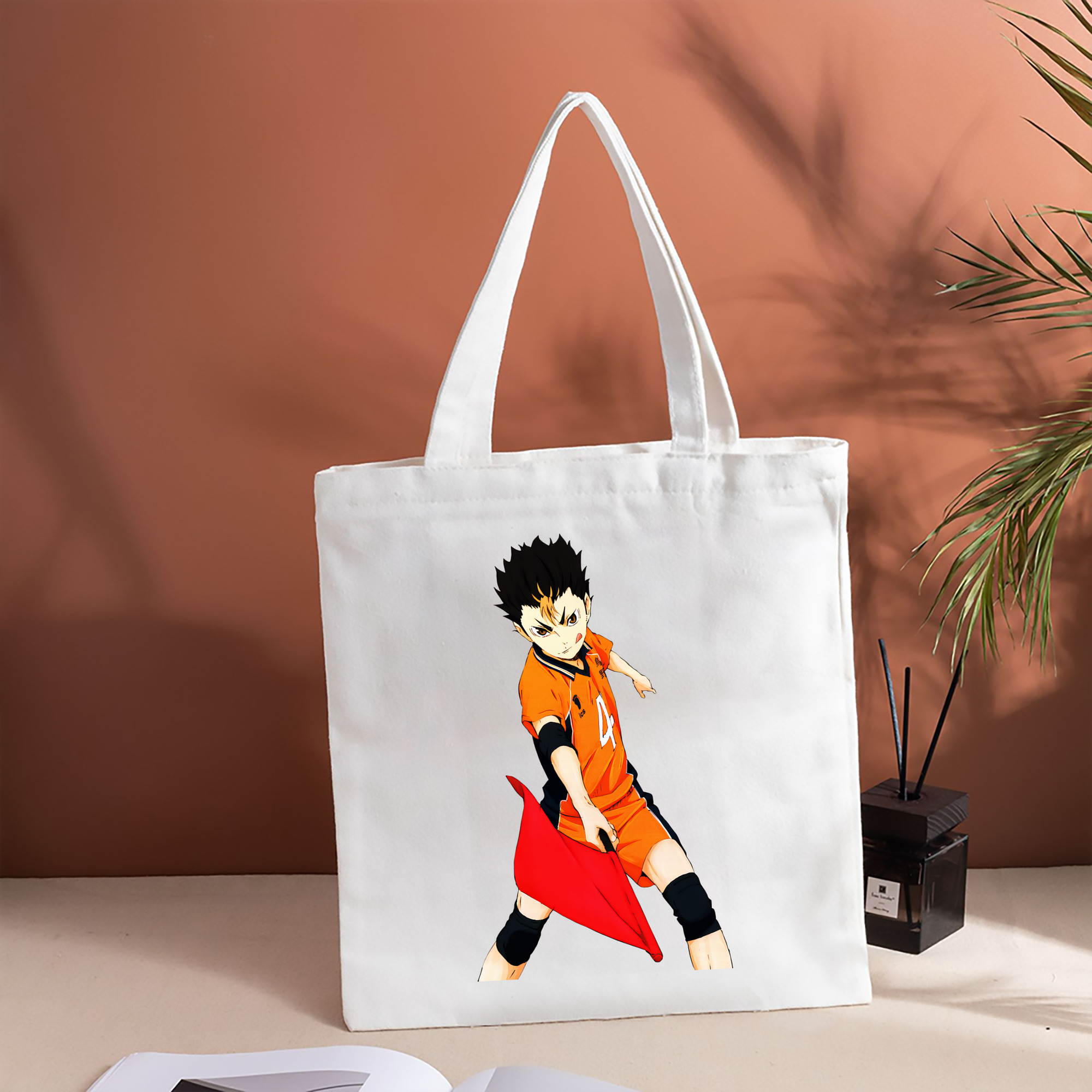 ハイキュー!! Haikyu!! 縦型キャンバス生地手提げバッグ　トートバッグ