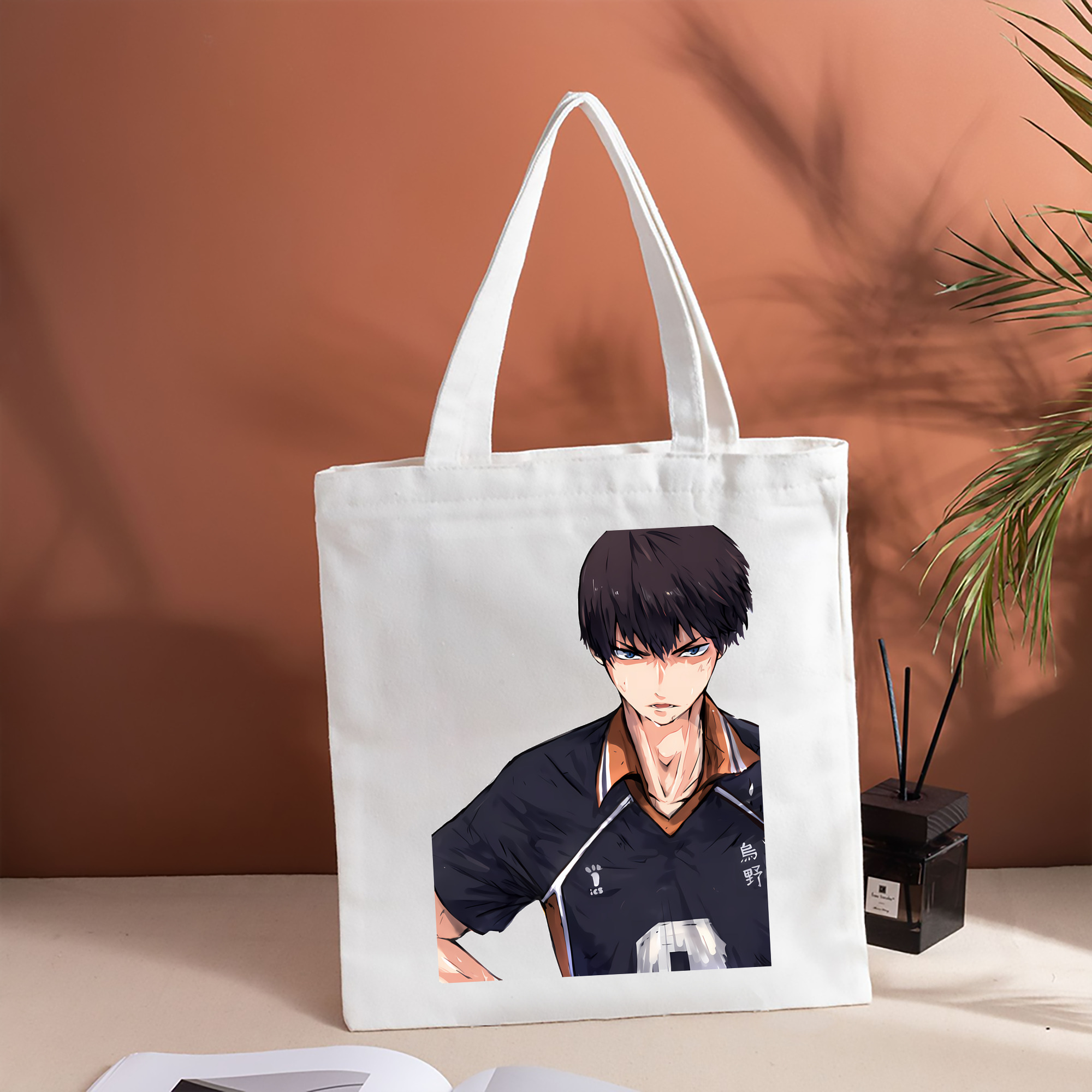 ハイキュー!! Haikyu!! 縦型キャンバス生地手提げバッグ　トートバッグ