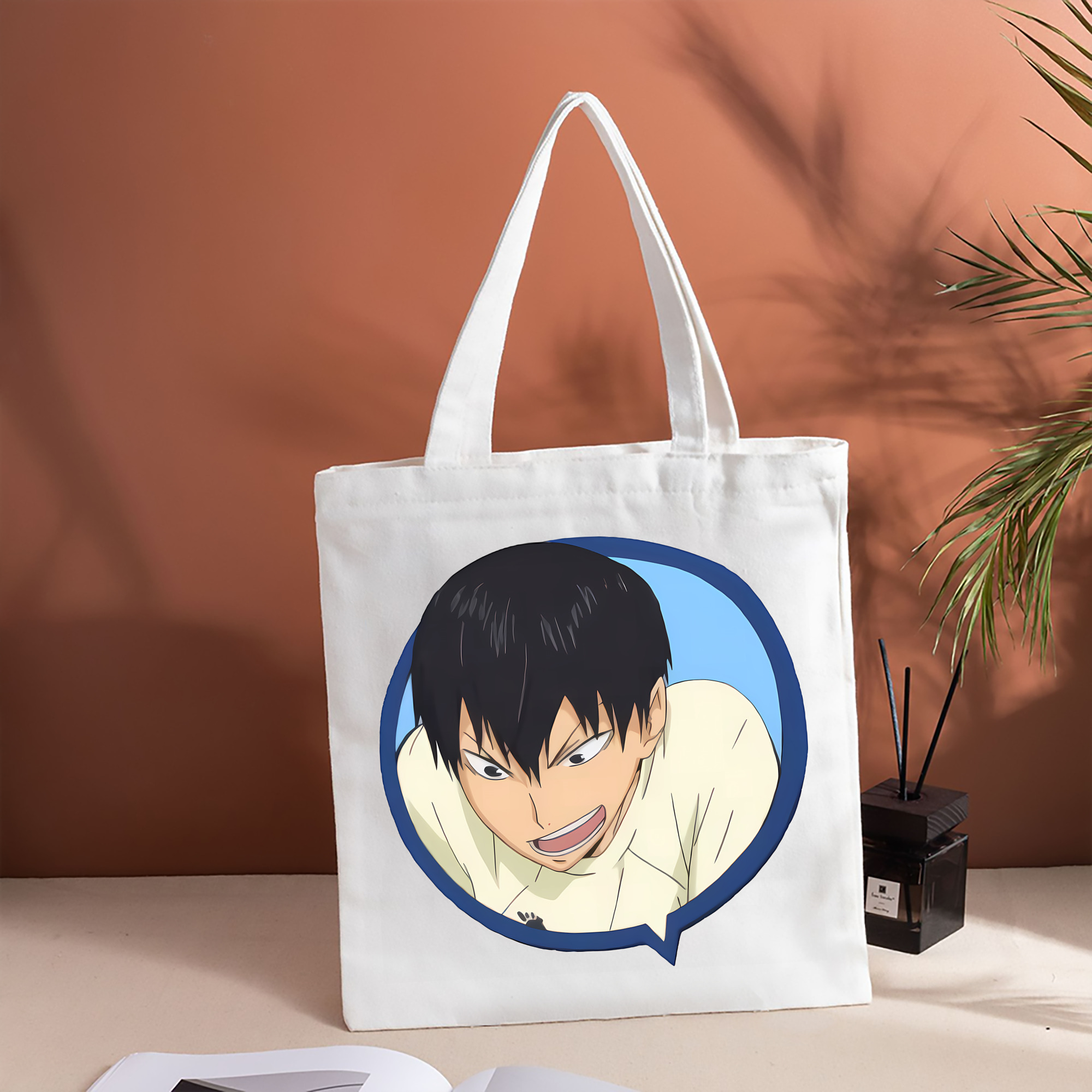 ハイキュー!! Haikyu!! 縦型キャンバス生地手提げバッグ　トートバッグ