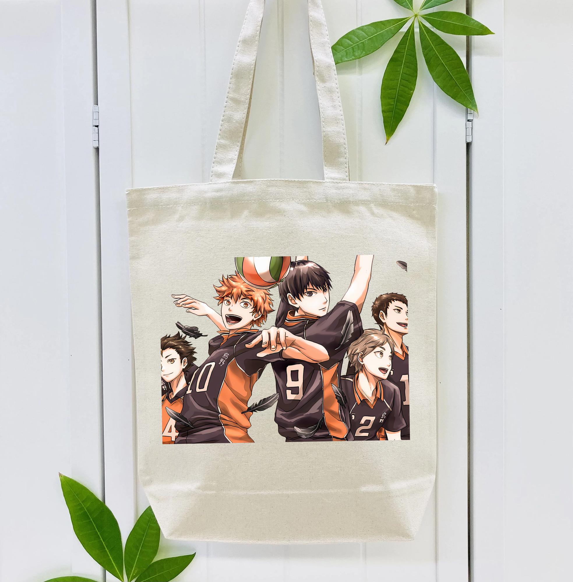 ハイキュー!! Haikyu!! 縦型キャンバス生地手提げバッグ　トートバッグ