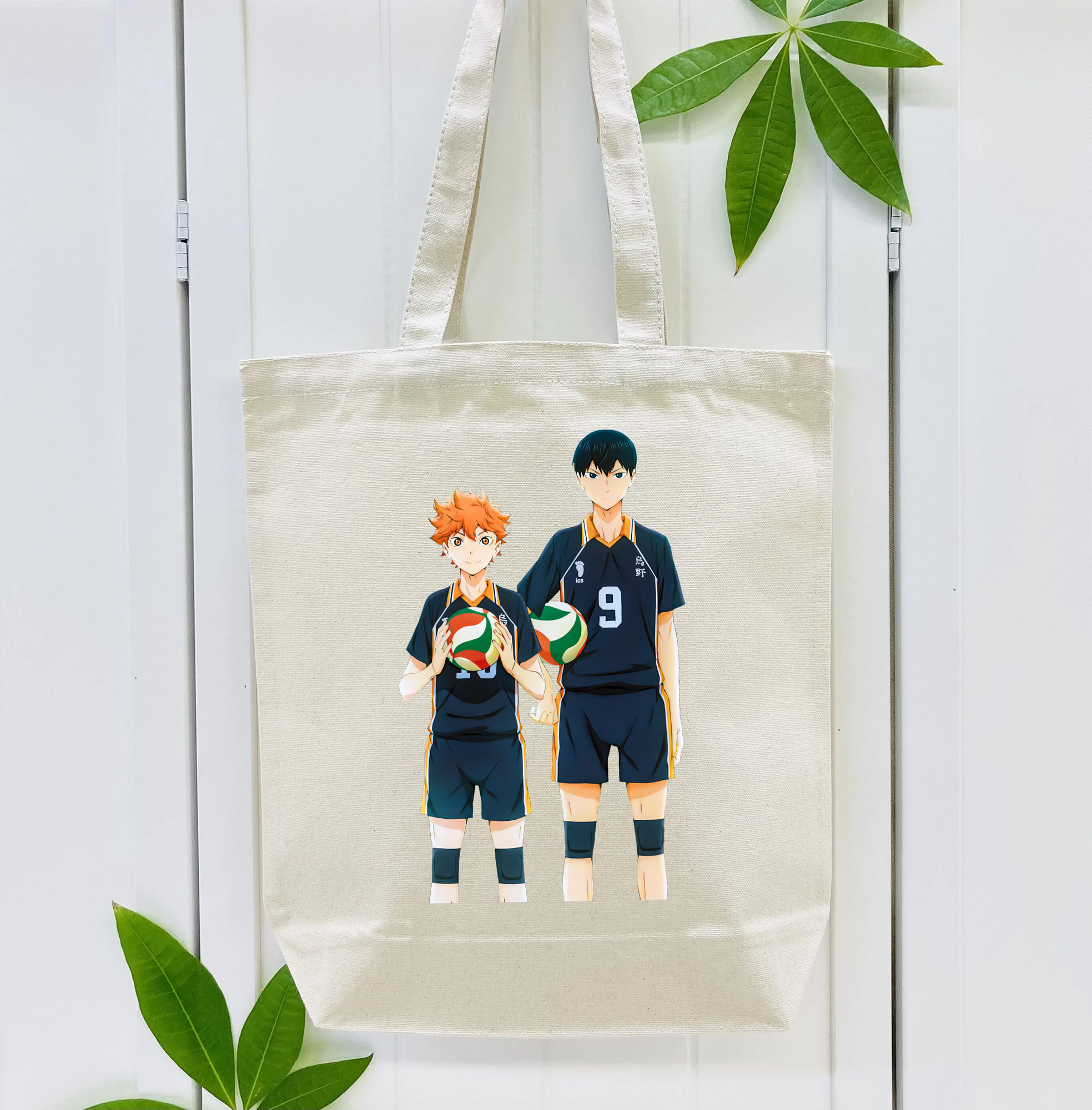 ハイキュー!! Haikyu!! 縦型キャンバス生地手提げバッグ　トートバッグ