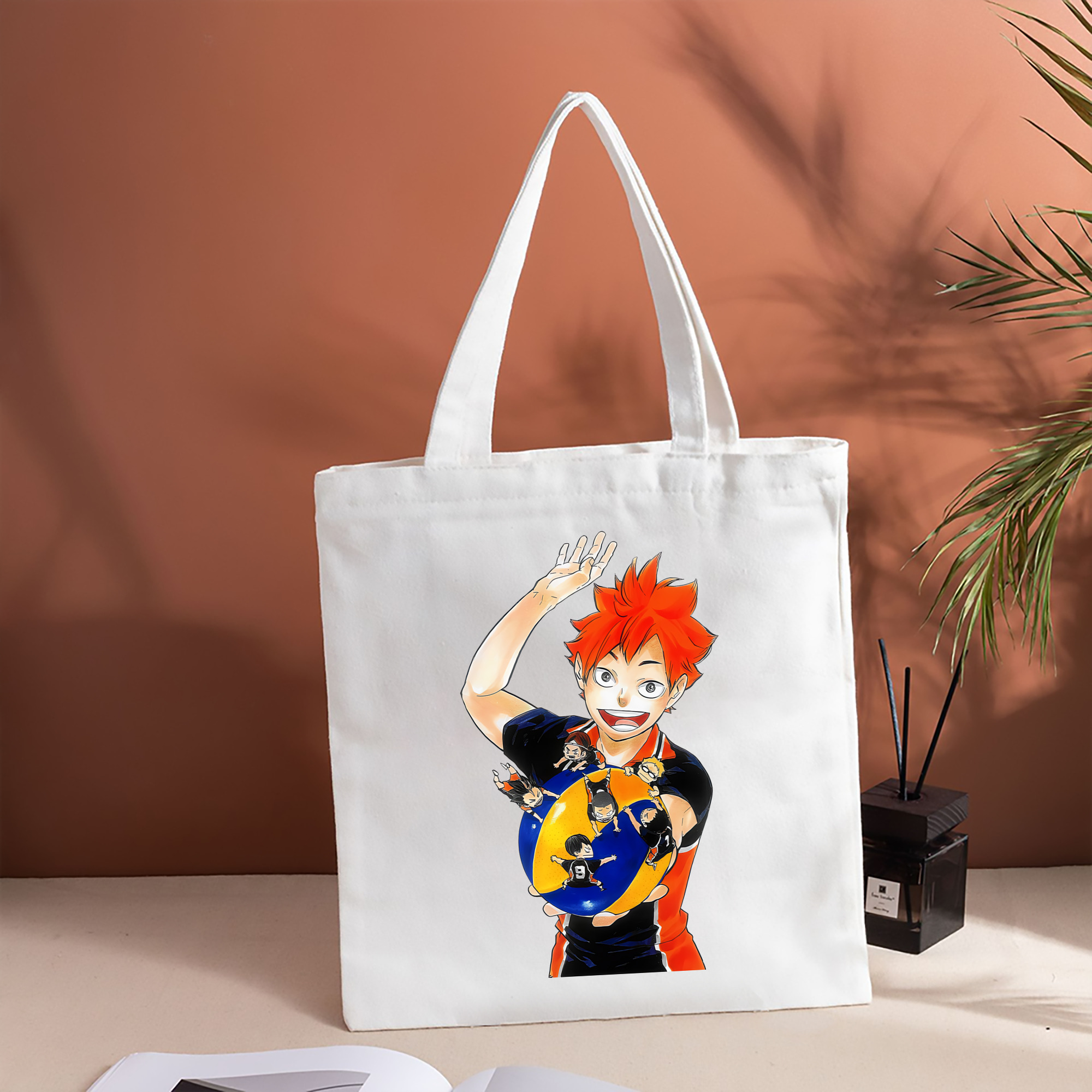 ハイキュー!! Haikyu!! 縦型キャンバス生地手提げバッグ　トートバッグ