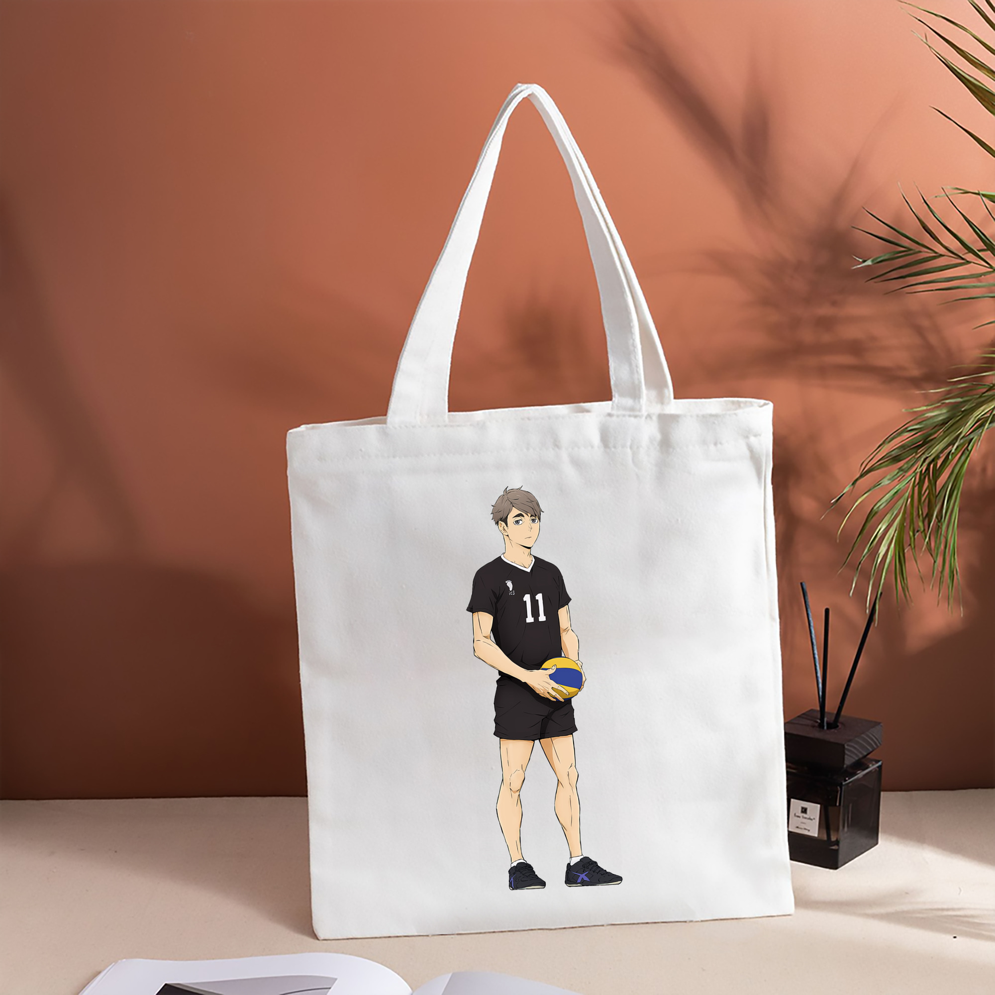 ハイキュー!! Haikyu!! 縦型キャンバス生地手提げバッグ　トートバッグ