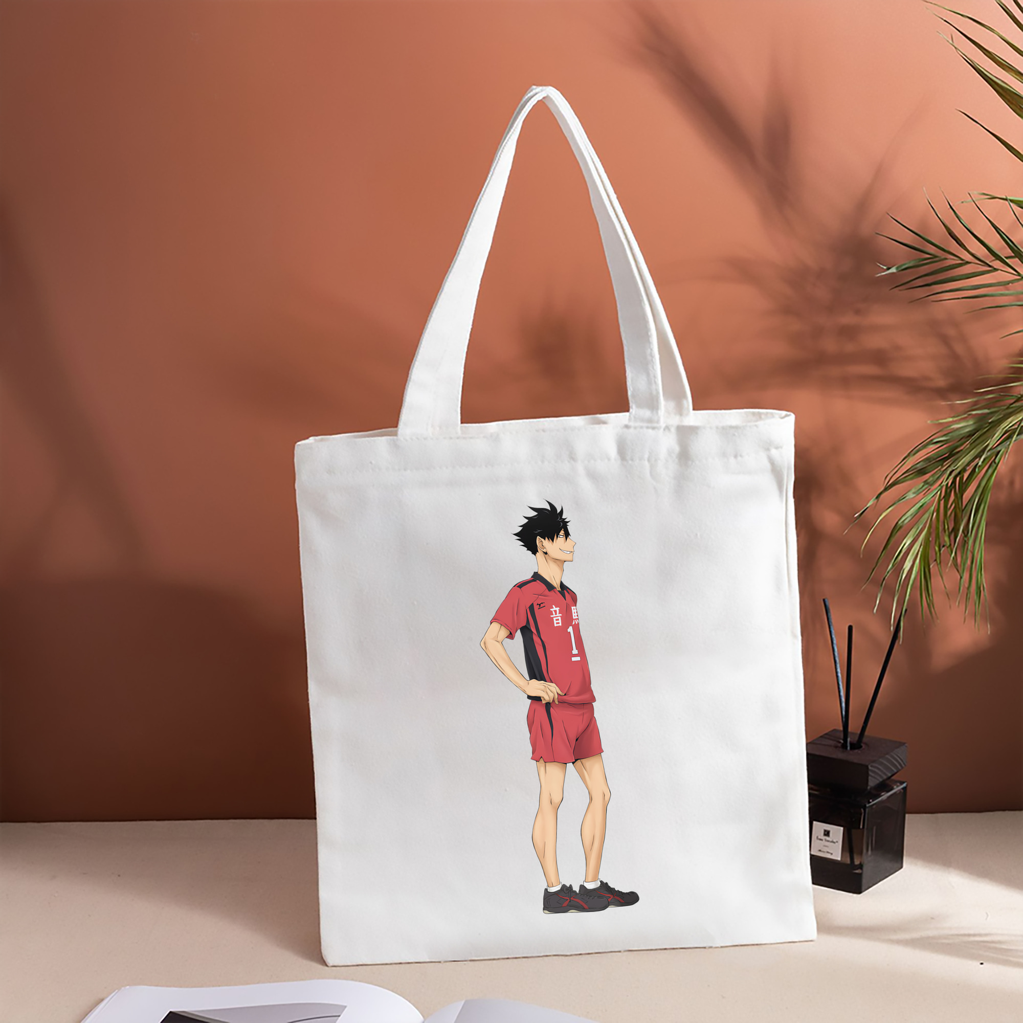 ハイキュー!! Haikyu!! 縦型キャンバス生地手提げバッグ　トートバッグ