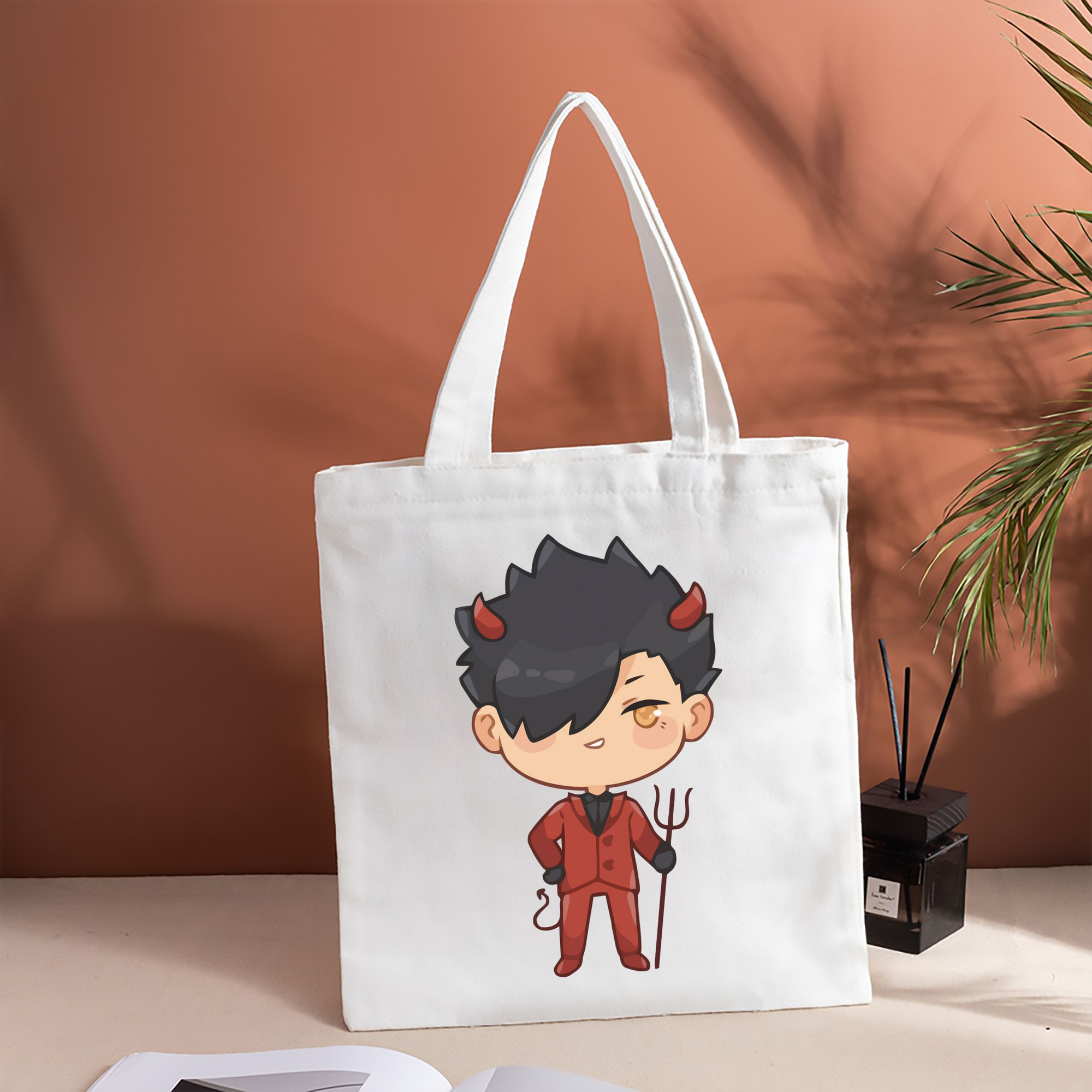 ハイキュー!! Haikyu!! 縦型キャンバス生地手提げバッグ　トートバッグ