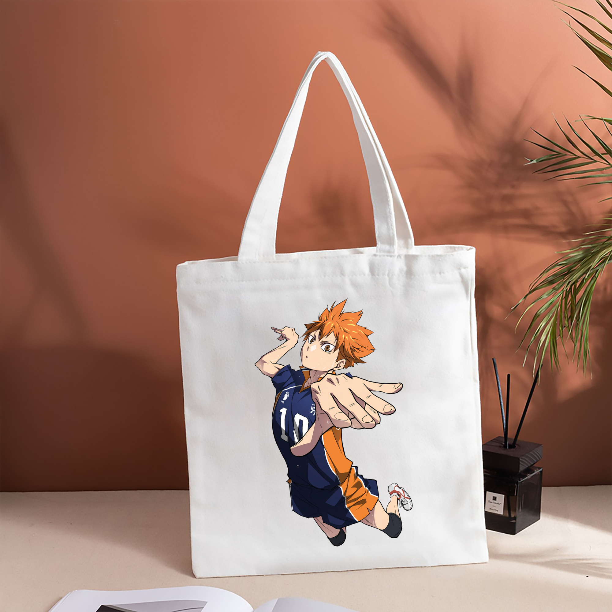 ハイキュー!! Haikyu!! 縦型キャンバス生地手提げバッグ　トートバッグ