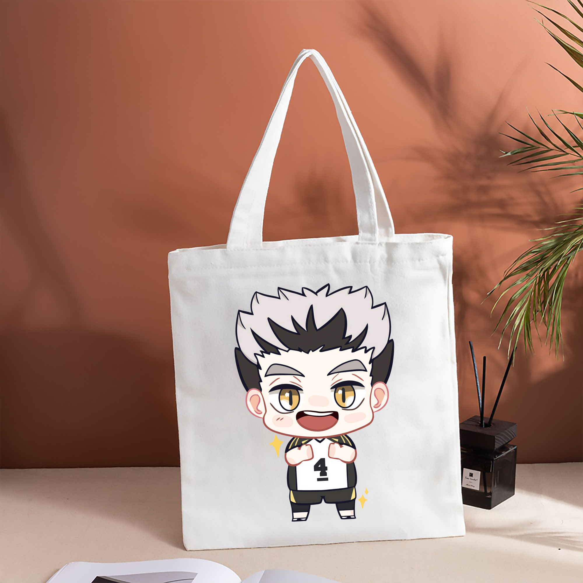 ハイキュー!! Haikyu!! 縦型キャンバス生地手提げバッグ　トートバッグ