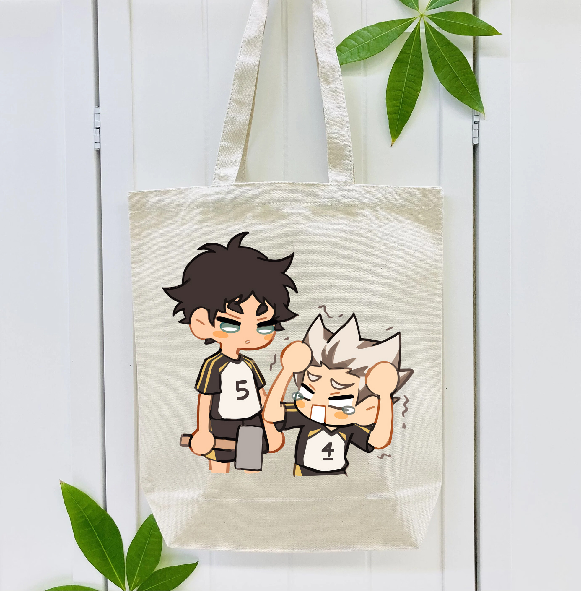 ハイキュー!! Haikyu!! 縦型キャンバス生地手提げバッグ　トートバッグ