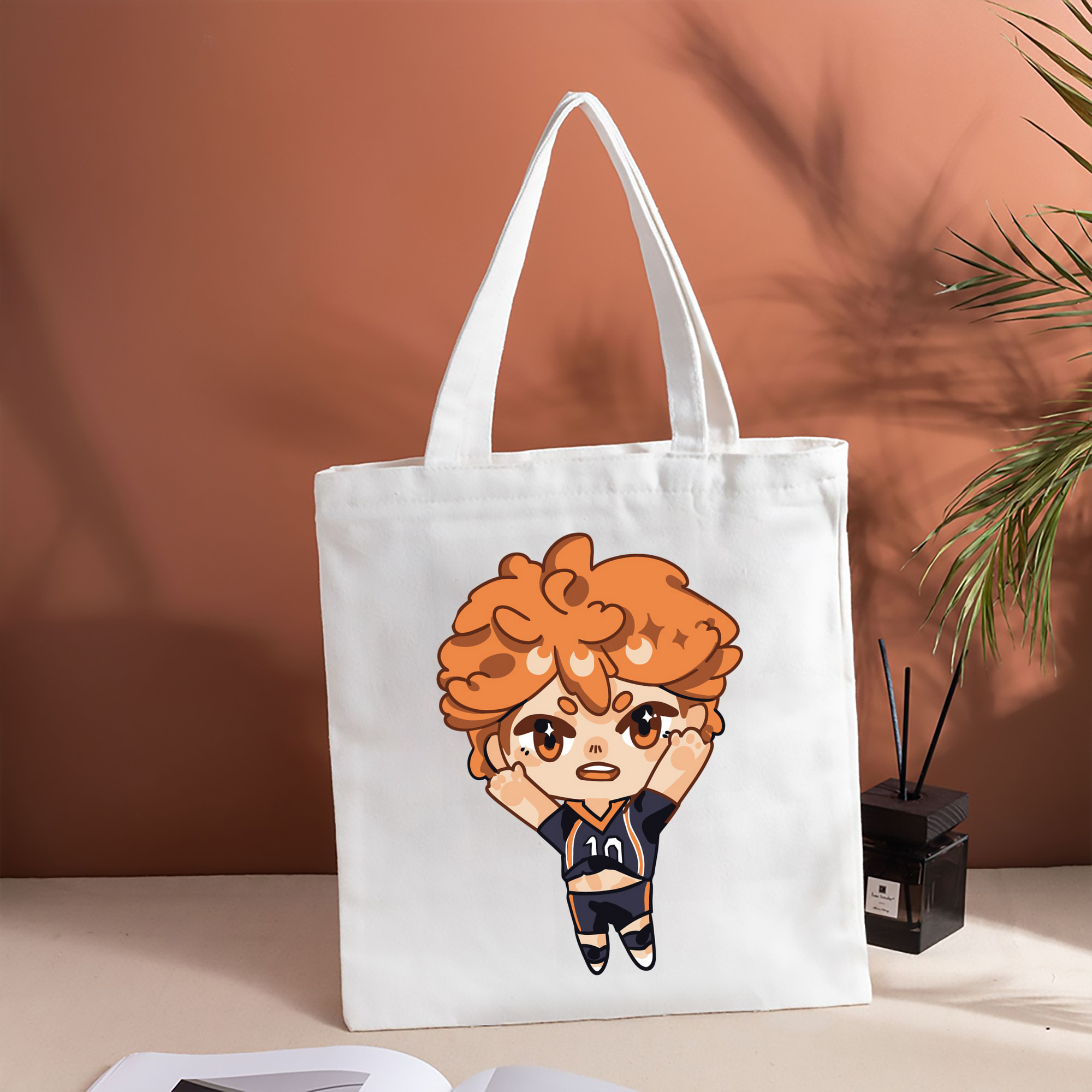 ハイキュー!! Haikyu!! 縦型キャンバス生地手提げバッグ　トートバッグ