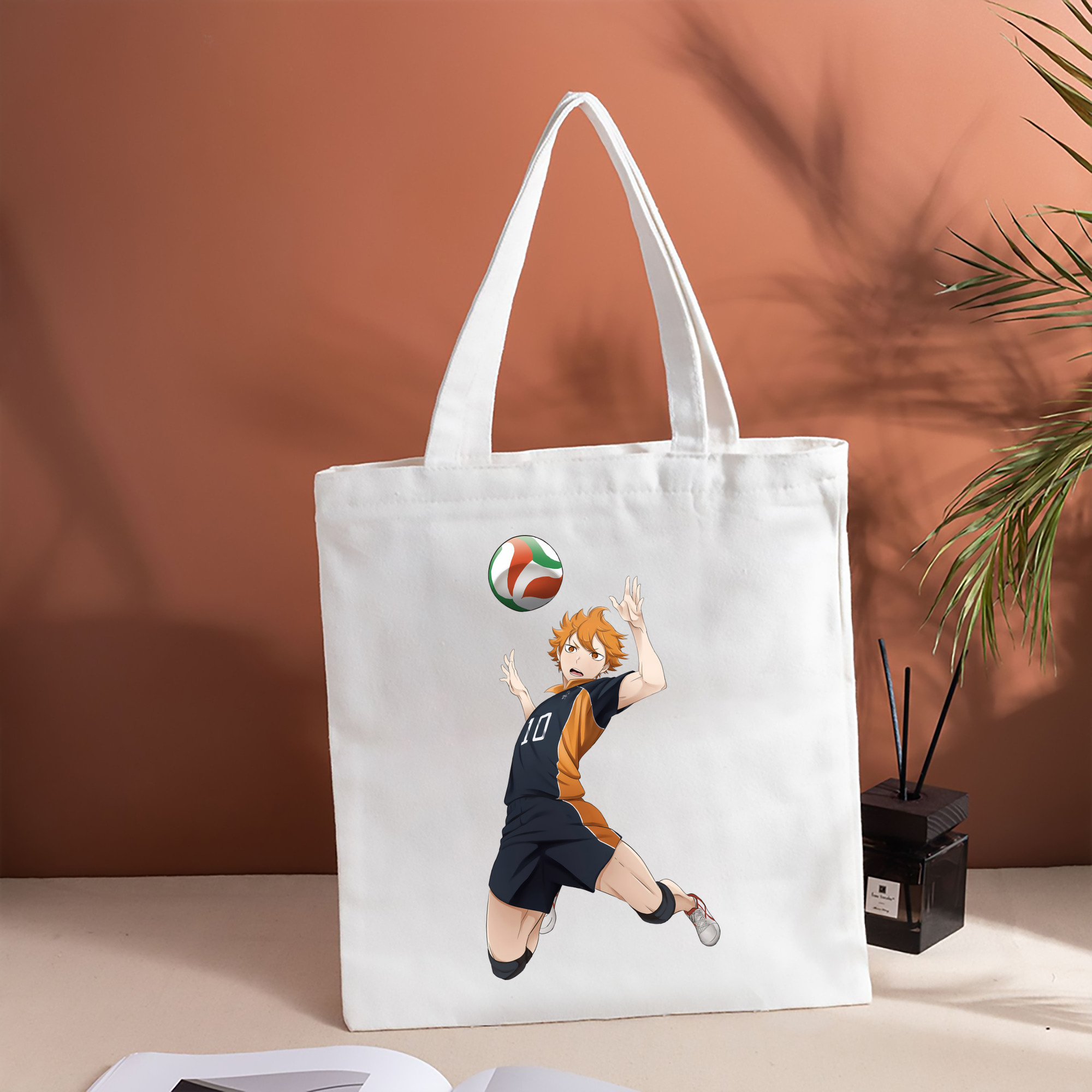 ハイキュー!! Haikyu!! 縦型キャンバス生地手提げバッグ　トートバッグ