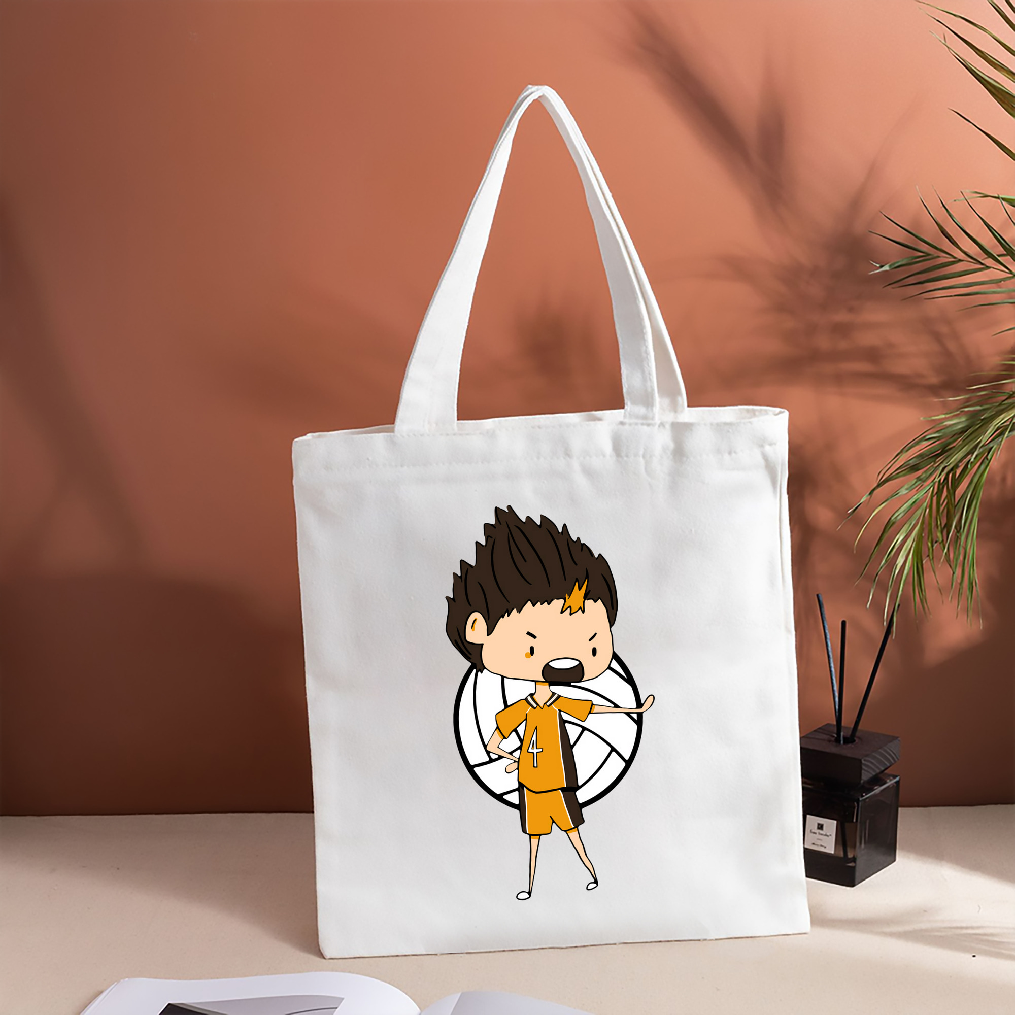 ハイキュー!! Haikyu!! 縦型キャンバス生地手提げバッグ　トートバッグ