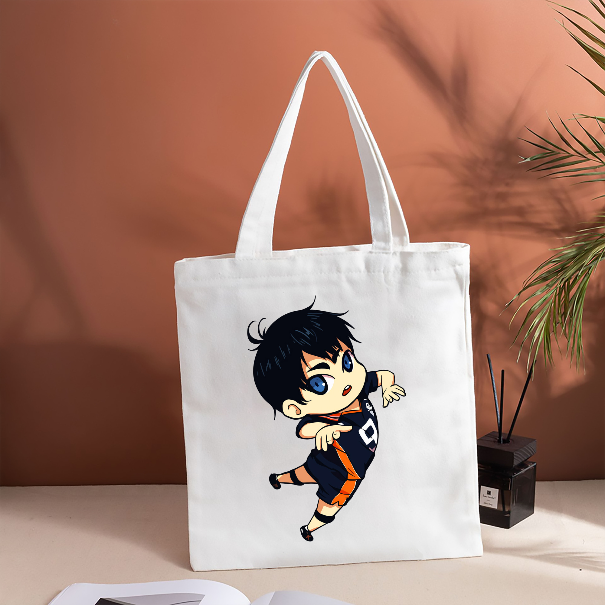 ハイキュー!! Haikyu!! 縦型キャンバス生地手提げバッグ　トートバッグ