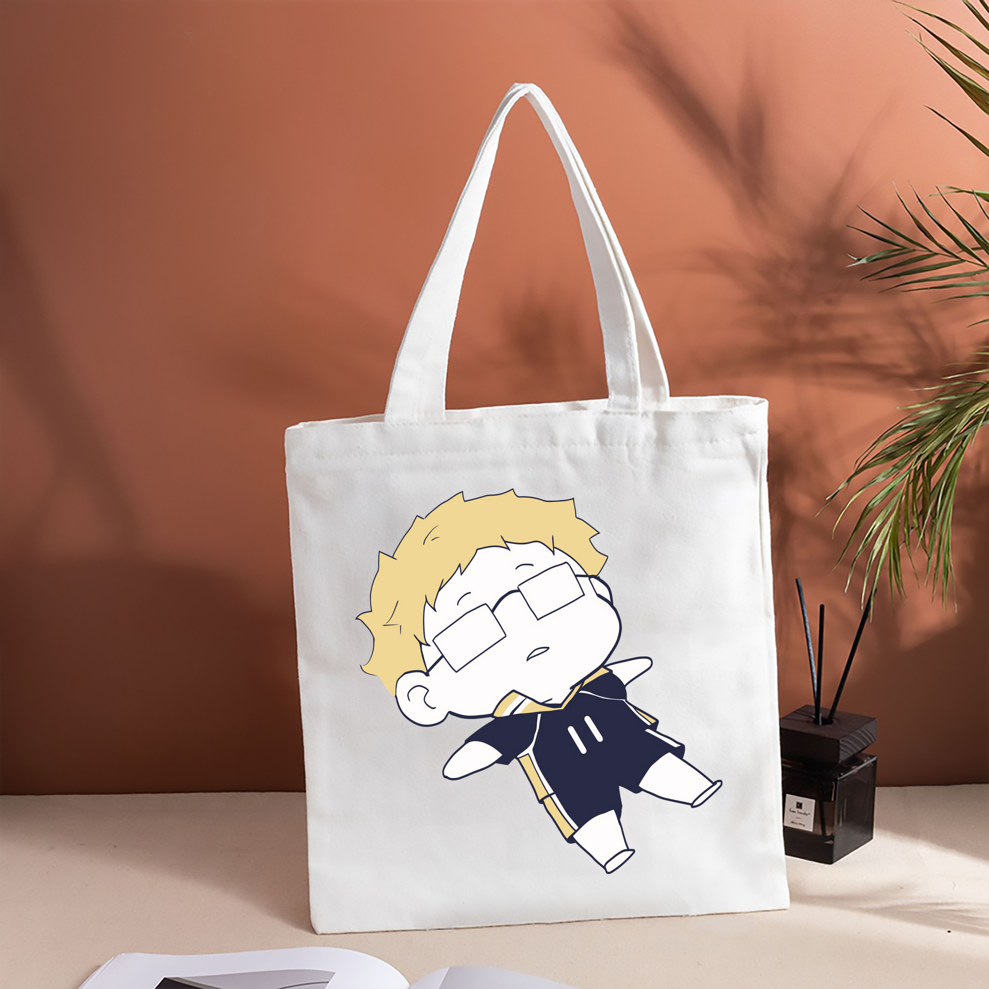 ハイキュー!! Haikyu!! 縦型キャンバス生地手提げバッグ　トートバッグ