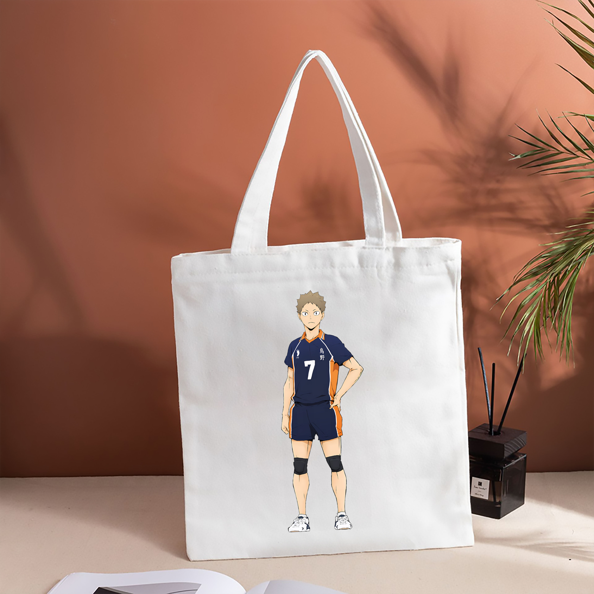ハイキュー!! Haikyu!! 縦型キャンバス生地手提げバッグ　トートバッグ