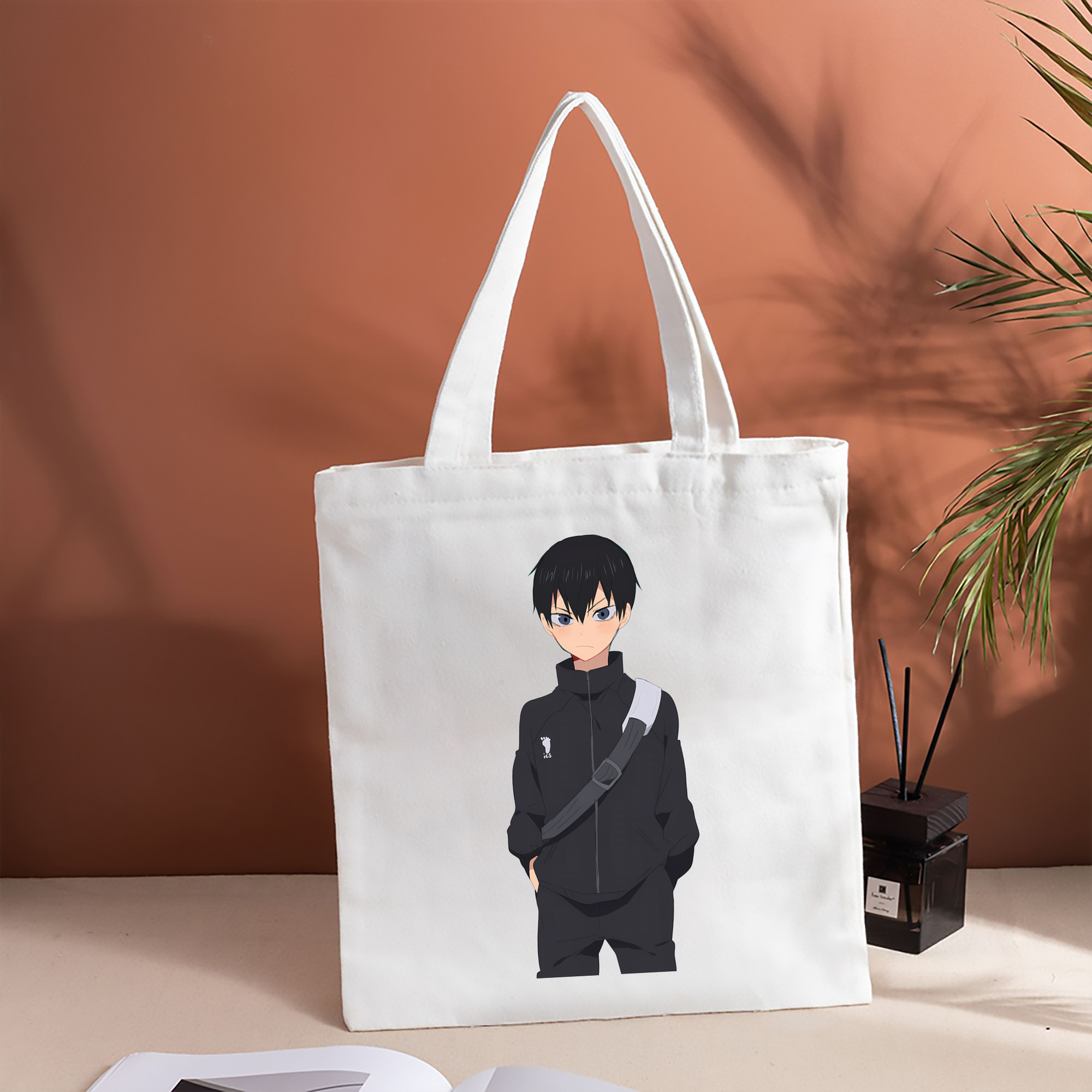 ハイキュー!! Haikyu!! 縦型キャンバス生地手提げバッグ　トートバッグ